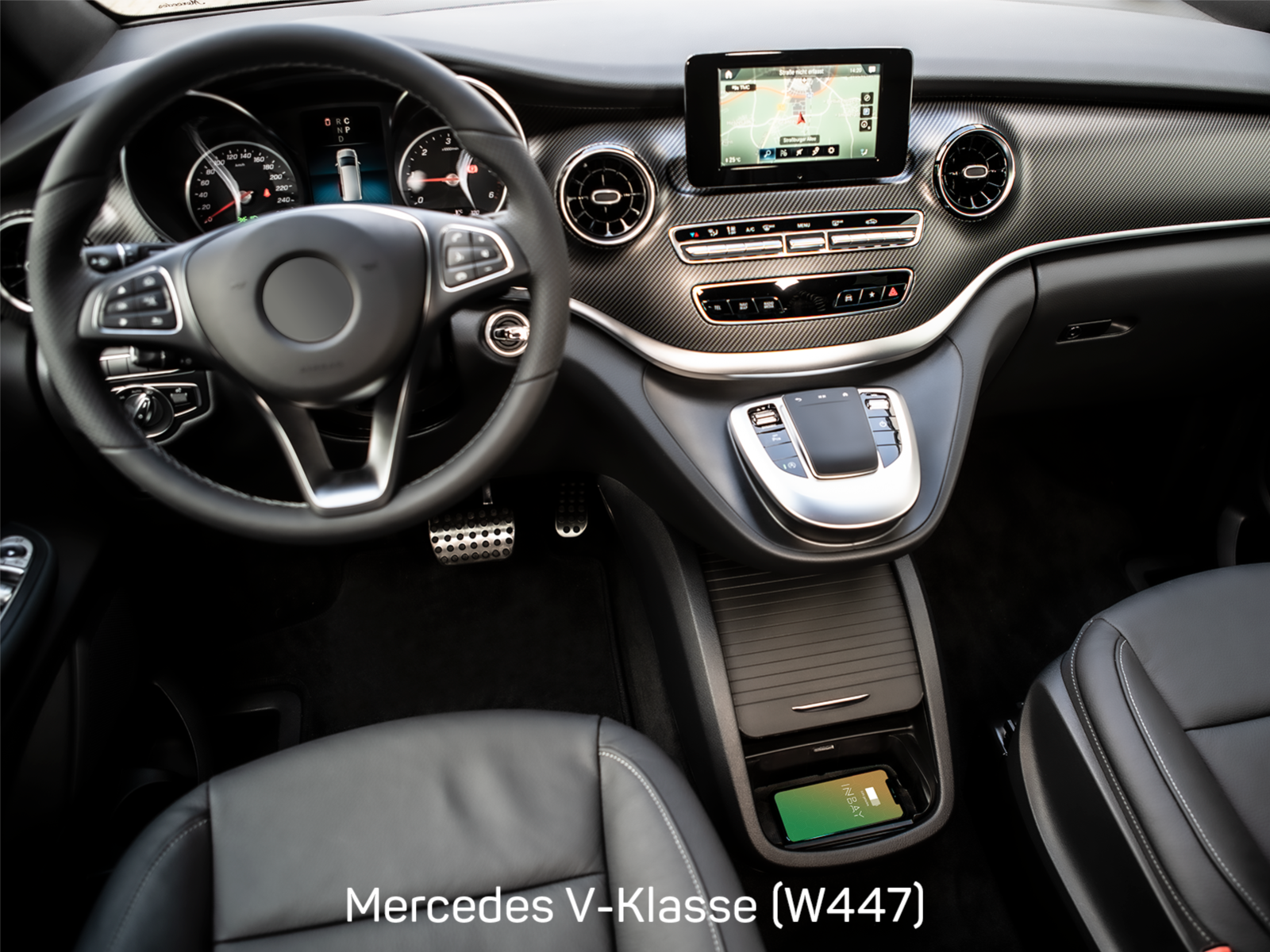 INBAY® Ablage Mercedes C/CLS/E/EQV/GLC/V Klasse 5W