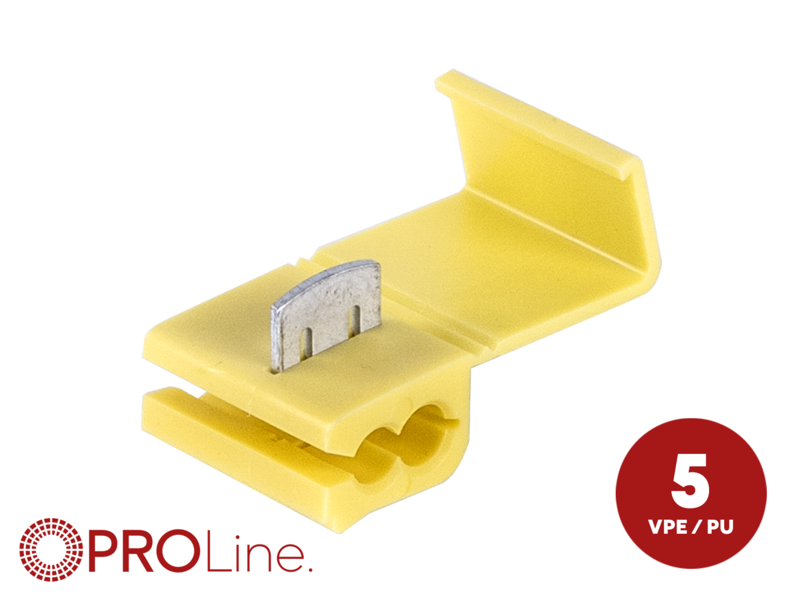 Abzweigverbinder 4,0mm²-6,0mm² gelb OT 5 Stück