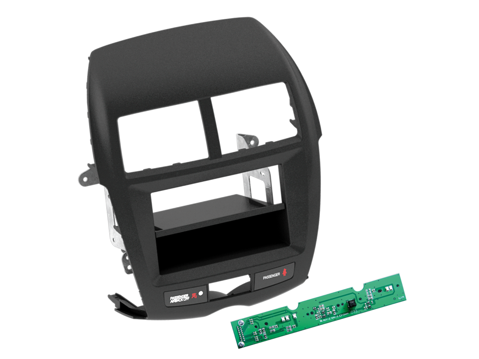 2-DIN Radioblende mit Fach Mitsubishi ASX 09/2010-09/2014