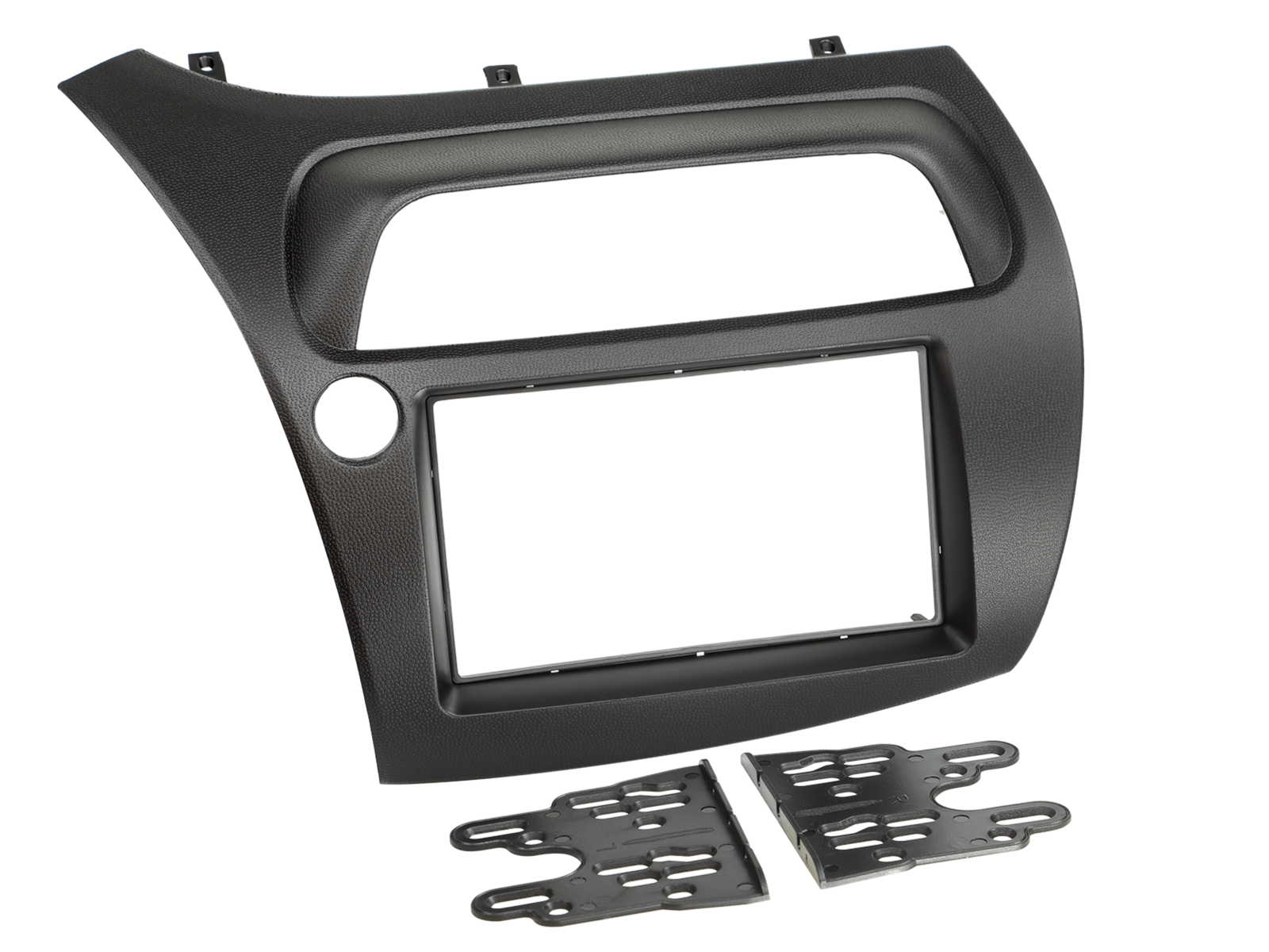 2-DIN Radioblende Honda Civic 09/2005-12/2011 schwarz LHD