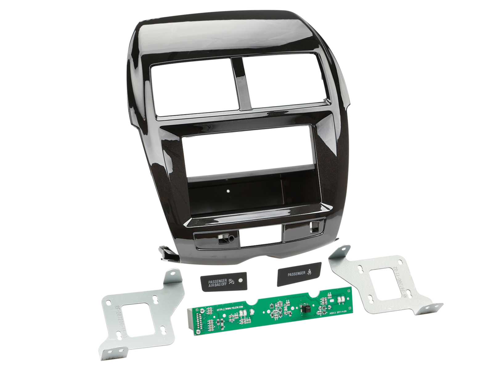2-DIN Radioblende mit Fach Citroen Aircross/Peugeot 4008