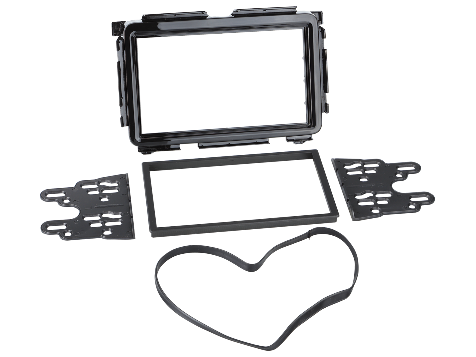 2-DIN Radioblende Honda HR-V (RU) 05/2015- 07/2021 schwarz