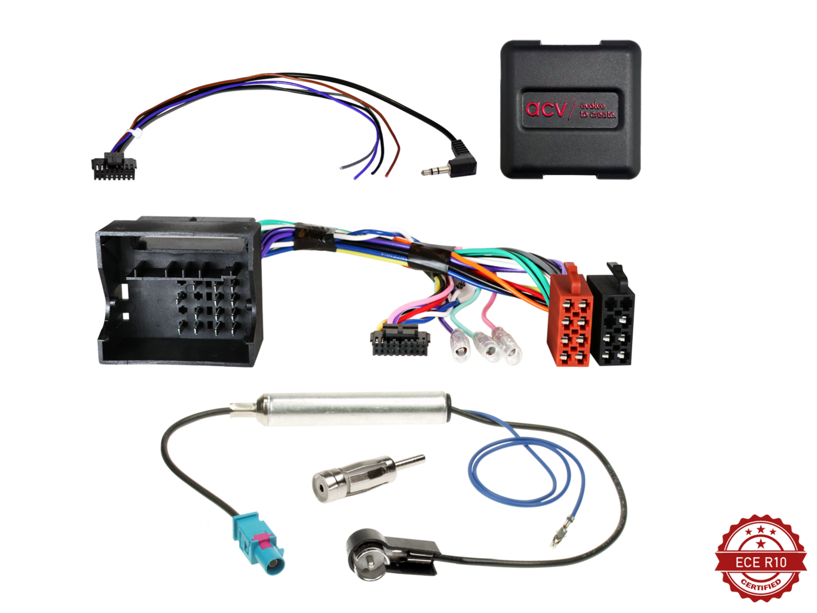 LFB Seat/Skoda/VW Multilead Antenne Fakra(m)>DIN/ISO