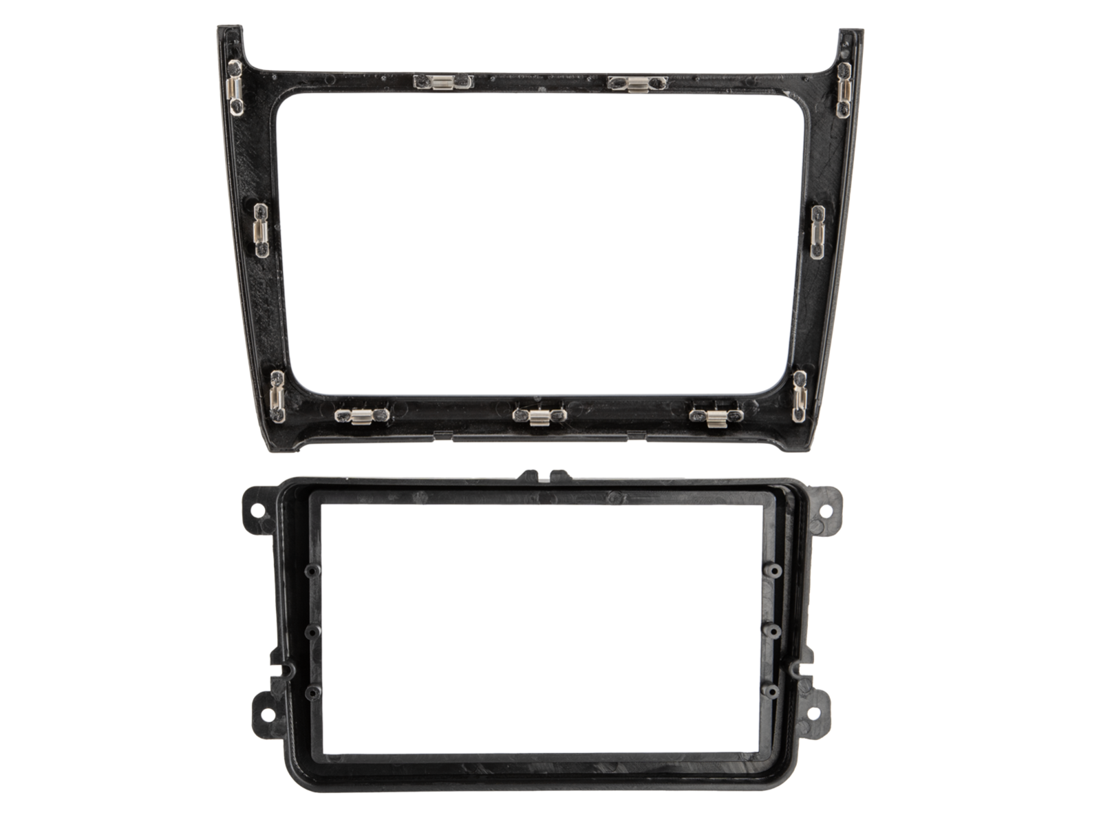 2-DIN Radioblende VW Polo 04/2014-07/2017 Klavierlack