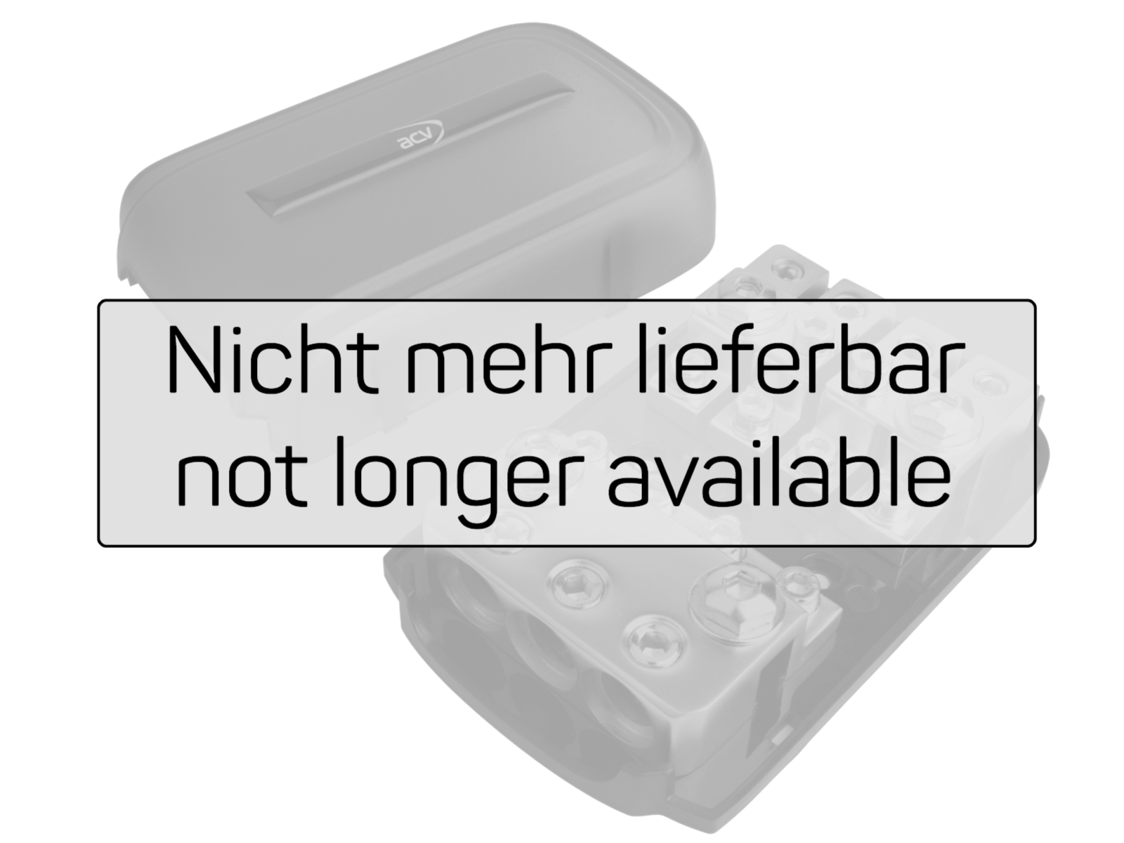 ANL Sicherungsverteilerblock silber nicht mehr lieferbar