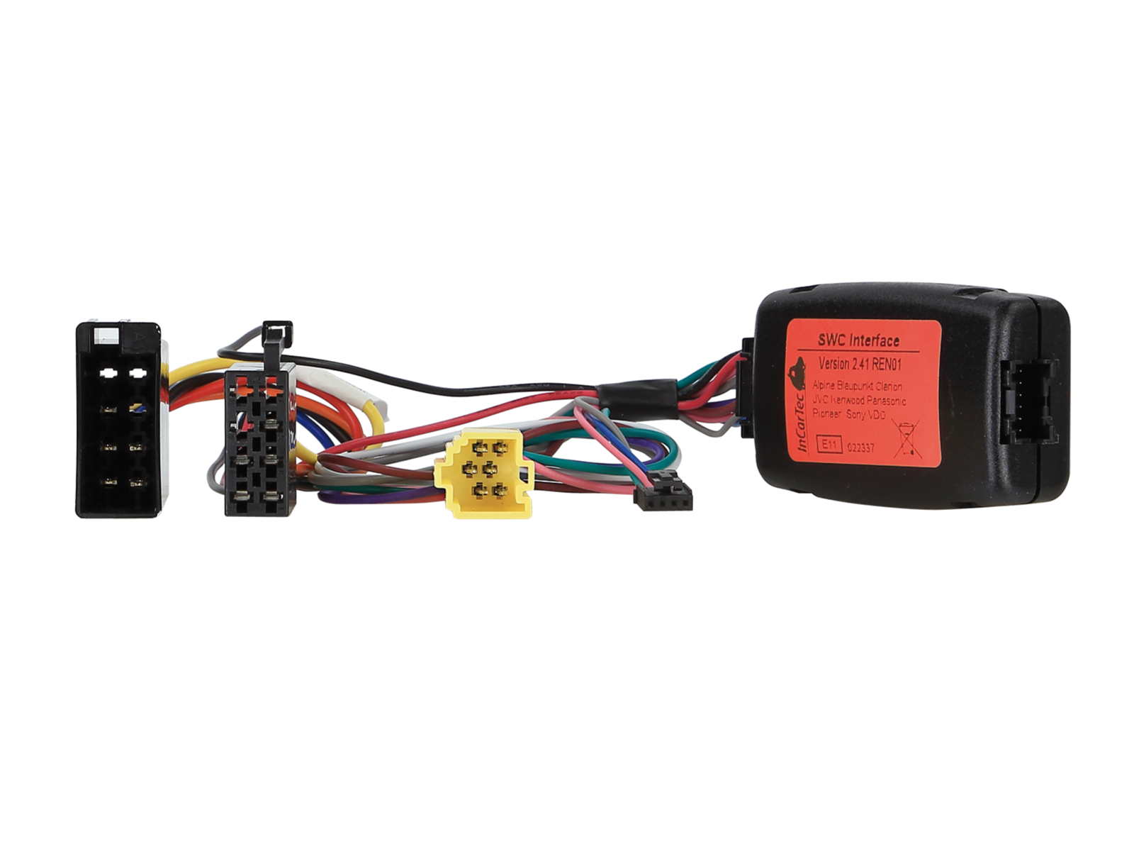 LFB Nissan/Renault ISO/Mini ISO gelb/OEM Gerät mit Display