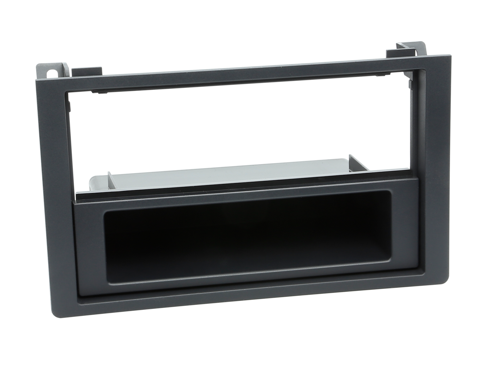 2-ISO Radioblende mit Fach Saab 9.3 2007-2011 schwarz lose
