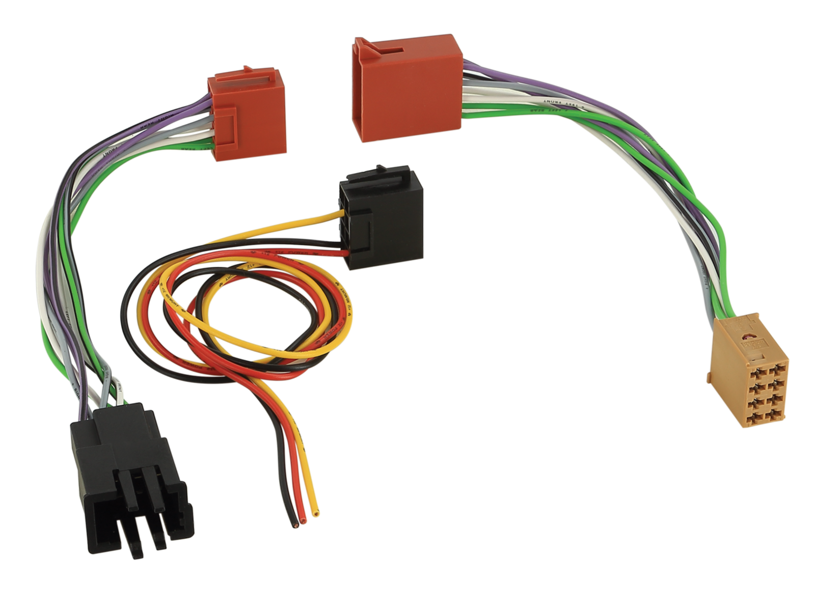 T-Kabelsatz Audi/Porsche/Seat/Skoda/Smart/VW Quadlock lose
