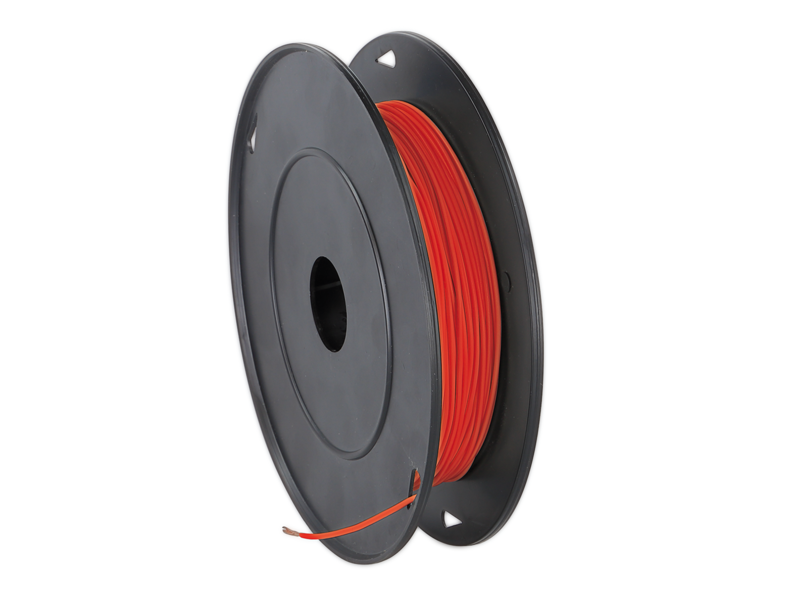 Stromkabel FLRY 0.75 mm² rot Spule 100 m