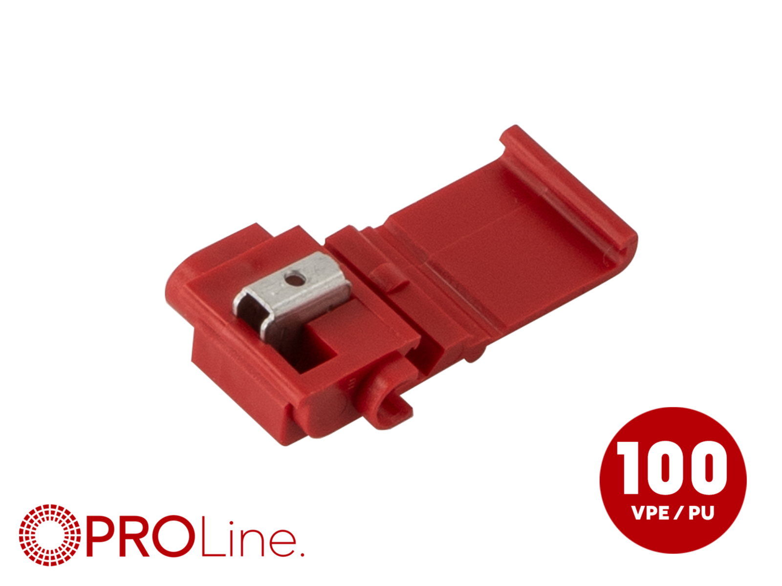Abzweigverbinder 0,5mm²-1,0mm² rot DT 100 Stück