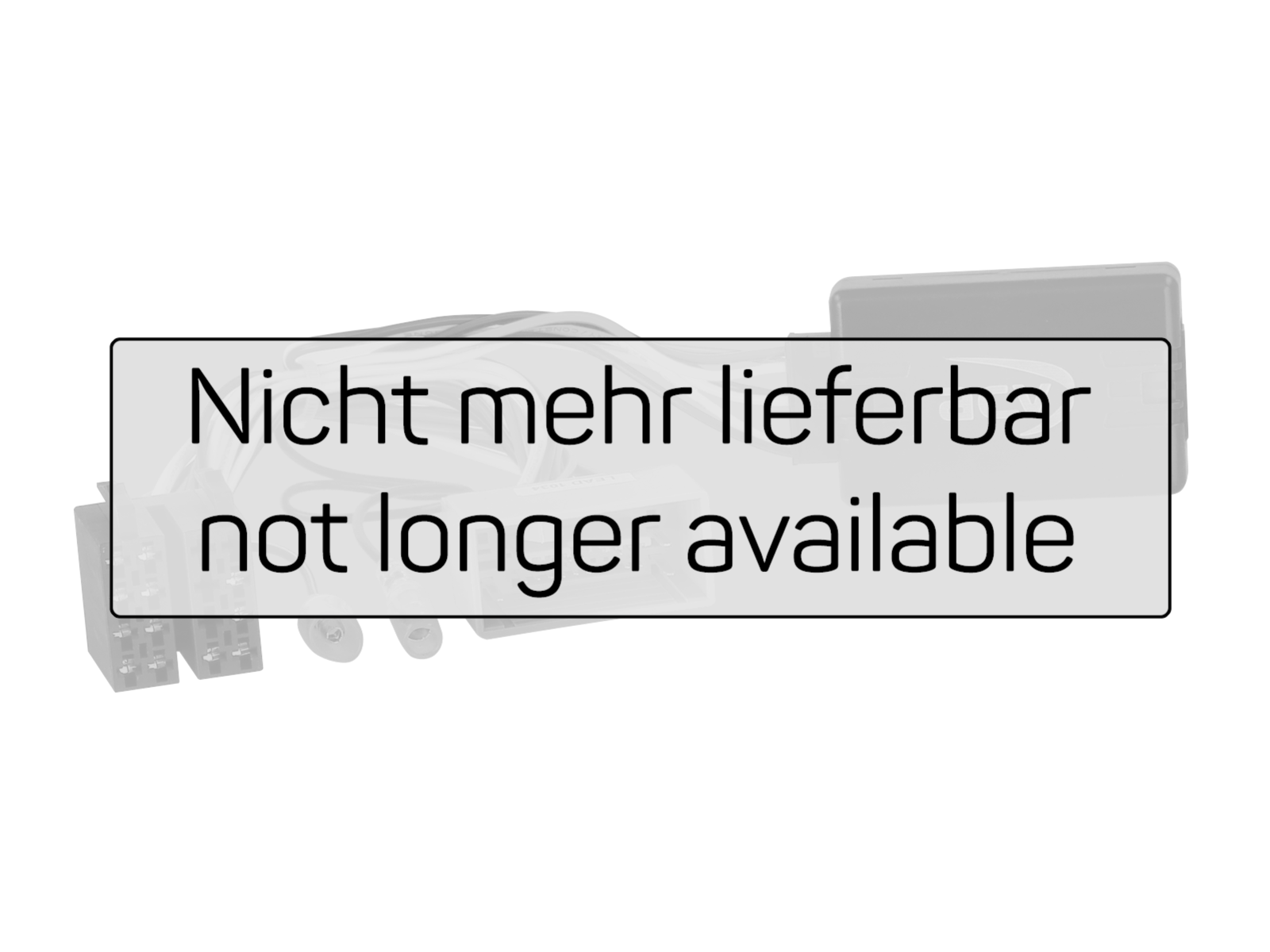 LFB Honda City/HR-V/Jazz/Ridgeline nicht mehr lieferbar