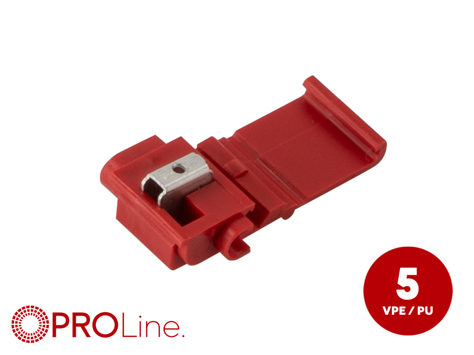 Abzweigverbinder 0,5mm²-1,0mm² rot DT 5 Stück