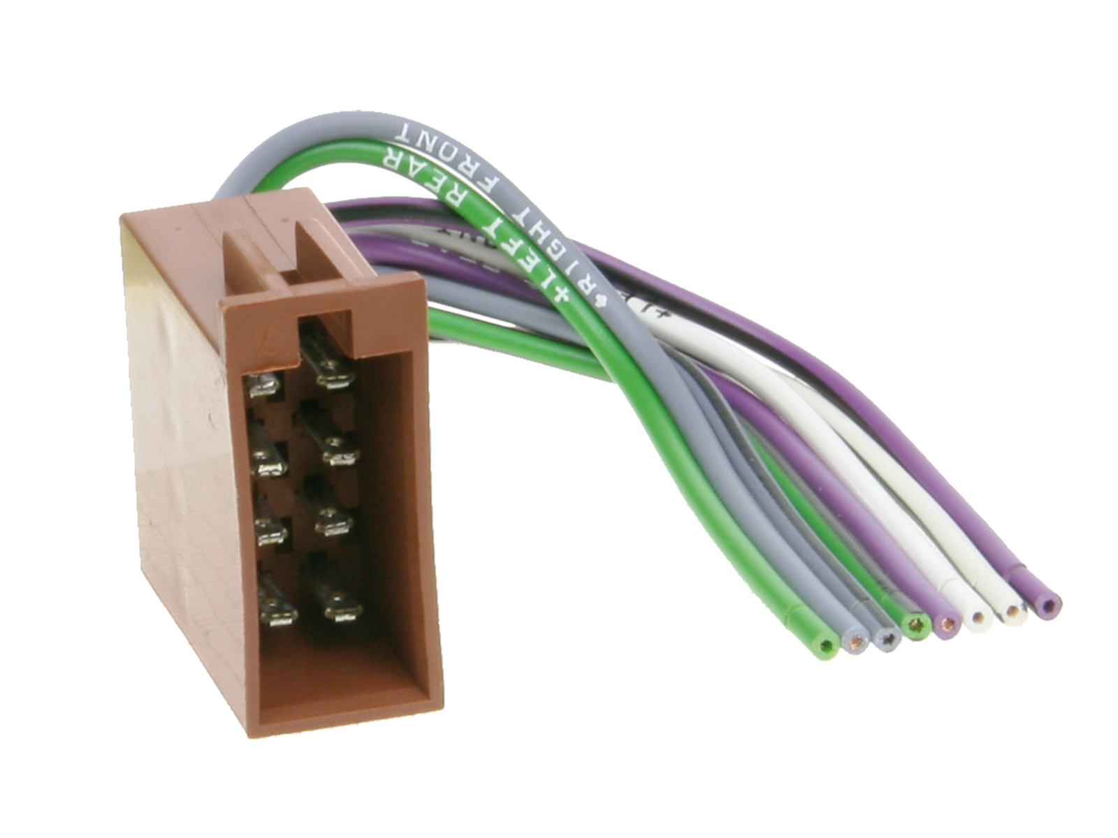 ISO Buchse(m) Lautsprecheranschluss lose Kabel 10cm lose