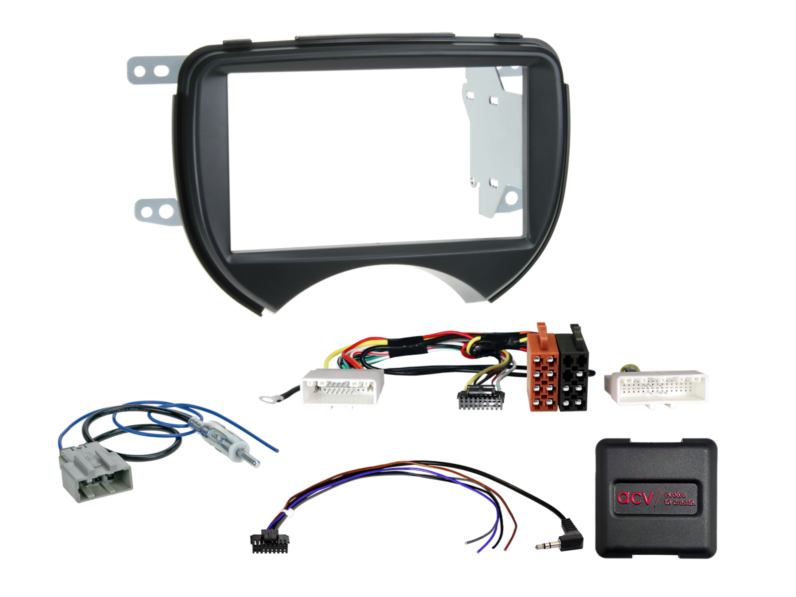 2-DIN Kit Nissan Micra(K13) 03/2011-07/2013 LFB/Antenne