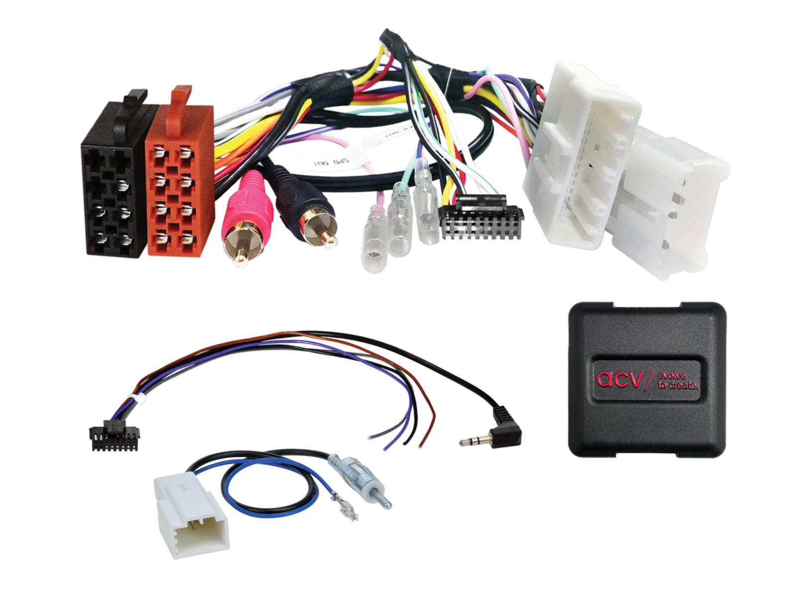 2-DIN Kit Citroën C1/Peugeot 108/Toyota Aygo LFB/Antenne