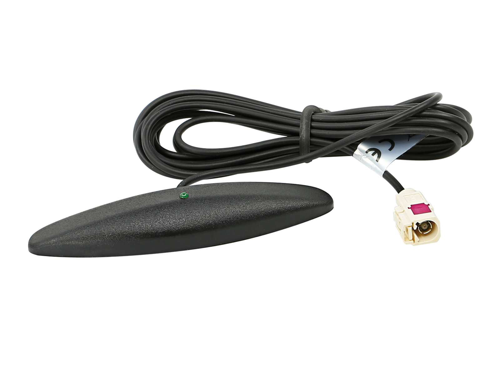 Glasklebeantenne AM/FM Fakra B(f) 12V Phantom lose