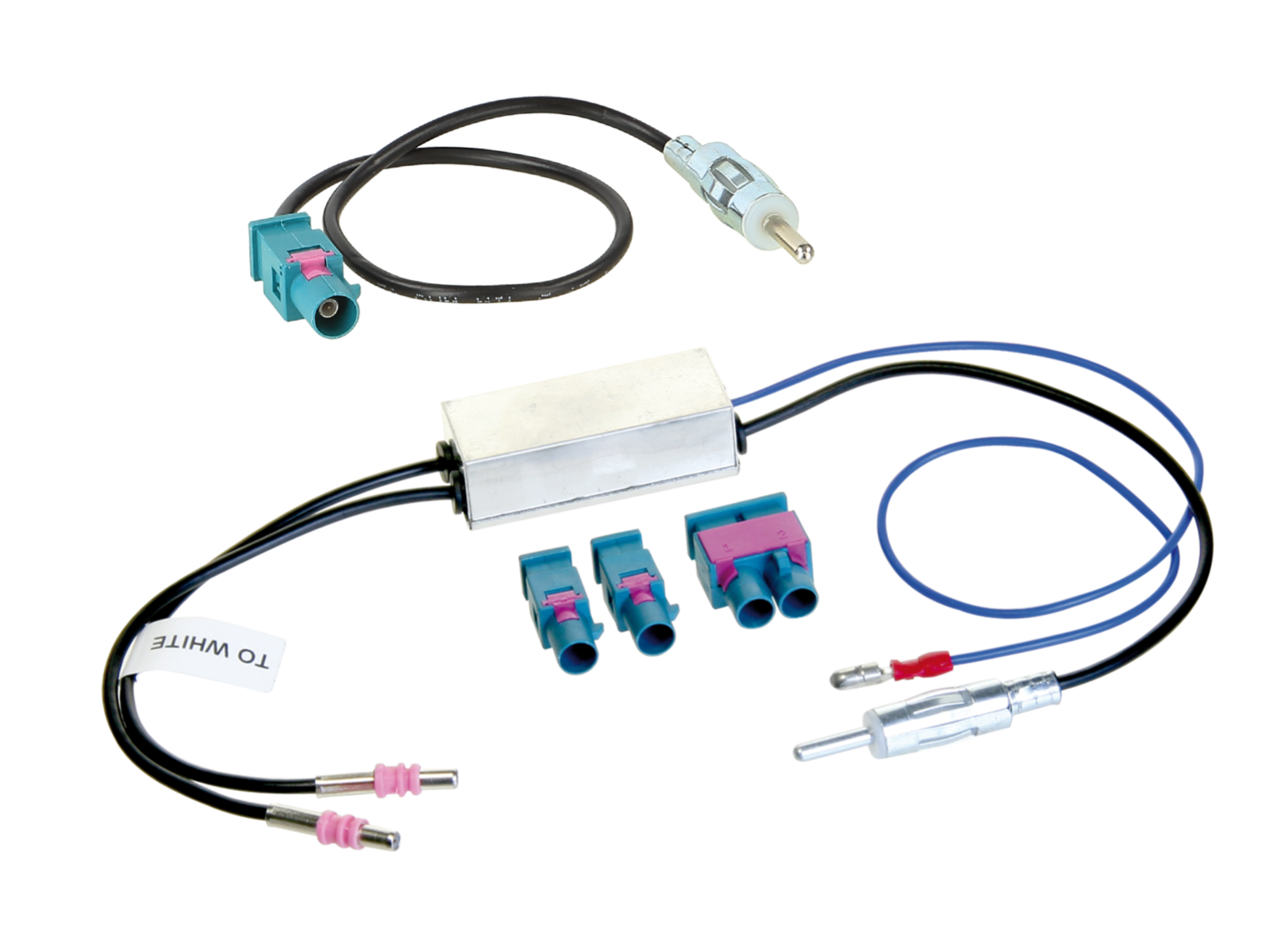 2-DIN Kit mit Fach MAN TGE/VW Crafter/California i-dapter