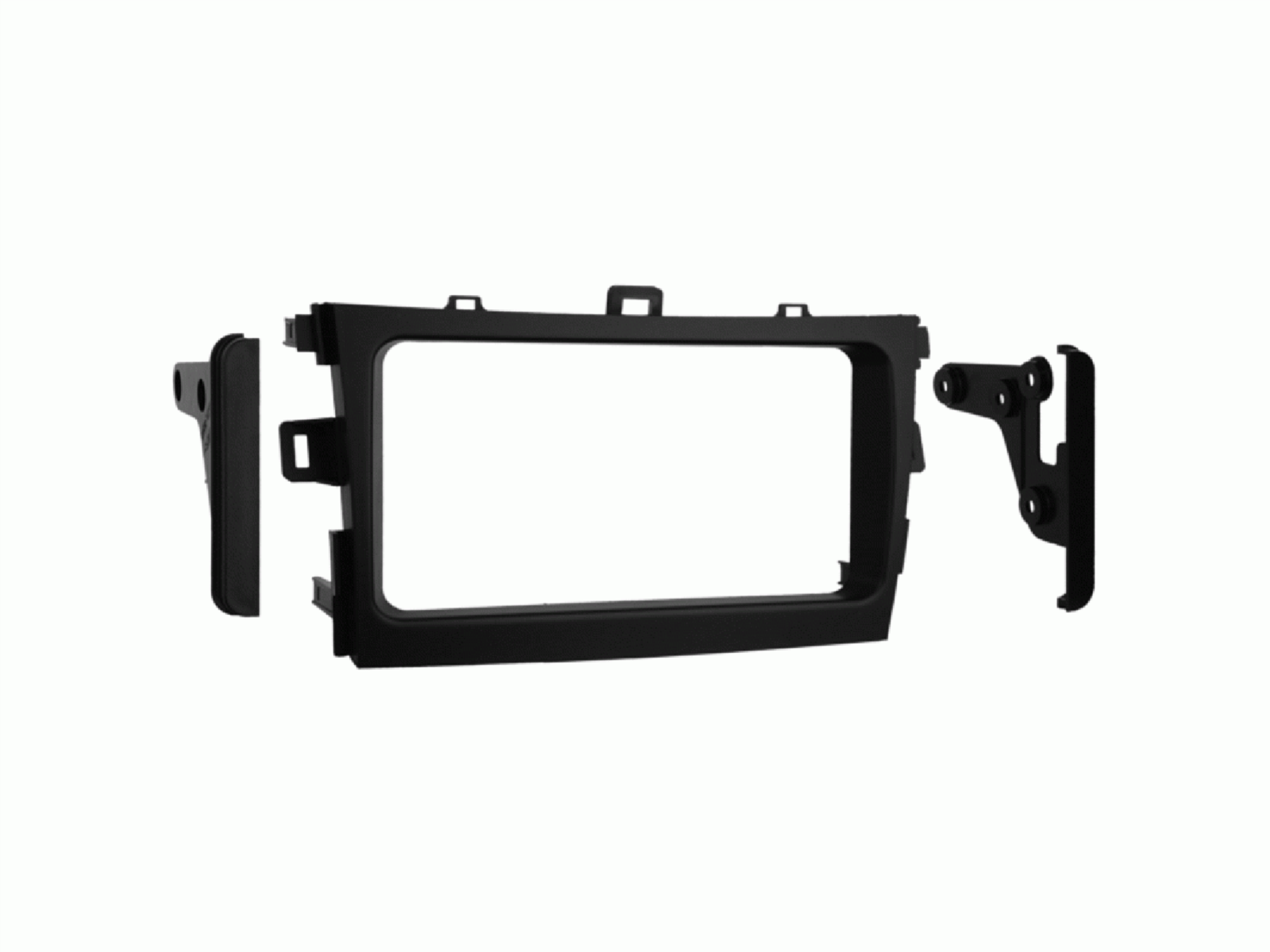 2-DIN Radioblende Toyota Corolla 2009-2013 schwarz