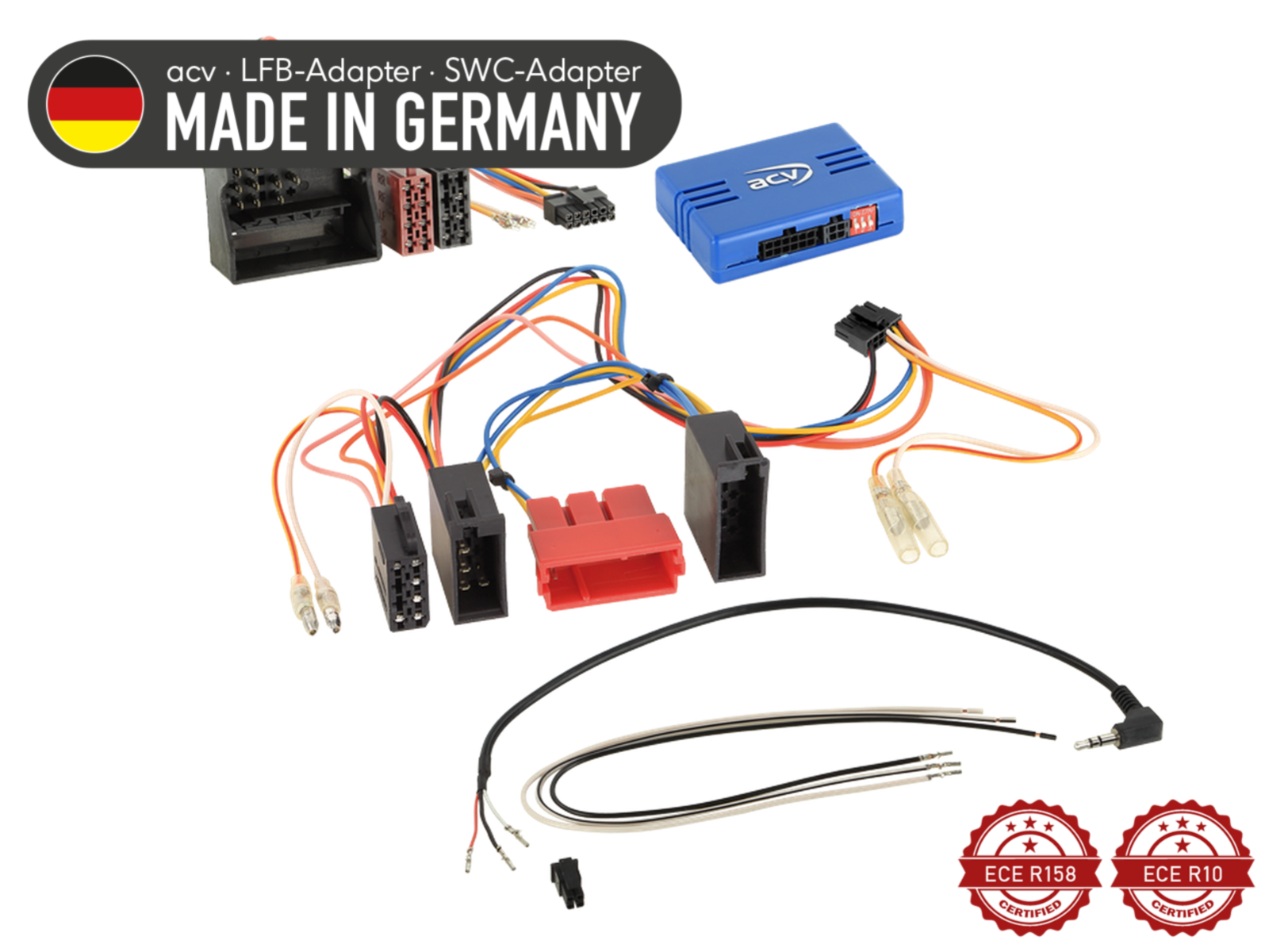 LFB Mercedes/Smart/VW ISO/10Pin ISO/Mini ISO/Quadlock lose