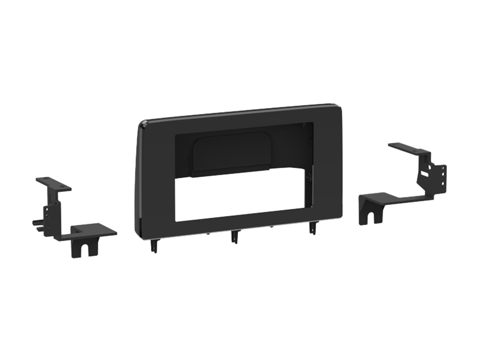 2-DIN Radioblende Honda Civic(FE10) 10/2022-2025 schwarz