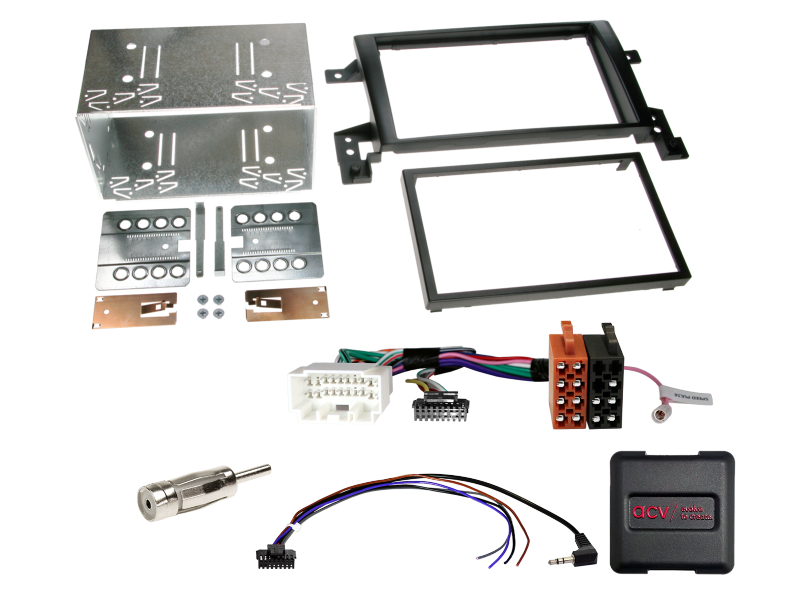 2-DIN Kit Suzuki Grand Vitara(JT) 2005-2012 LFB/Antenne