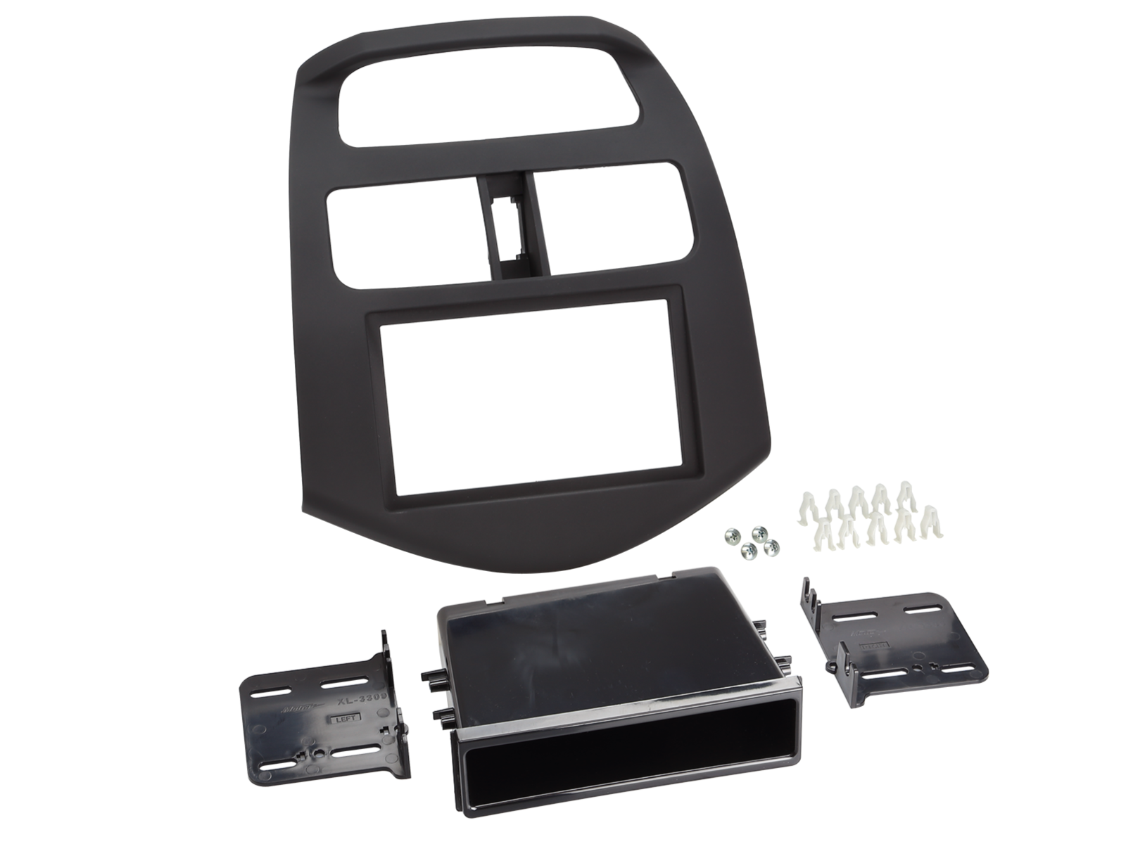 2-DIN Radioblende mit Fach Chevrolet Spark 2012-2017