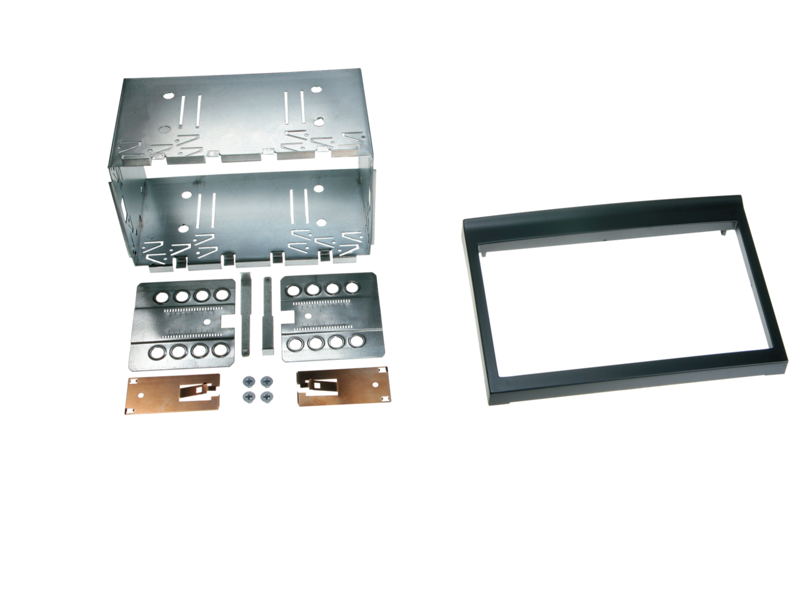 2-DIN Radioblende Porsche 911(996)/Boxster(986) schwarz