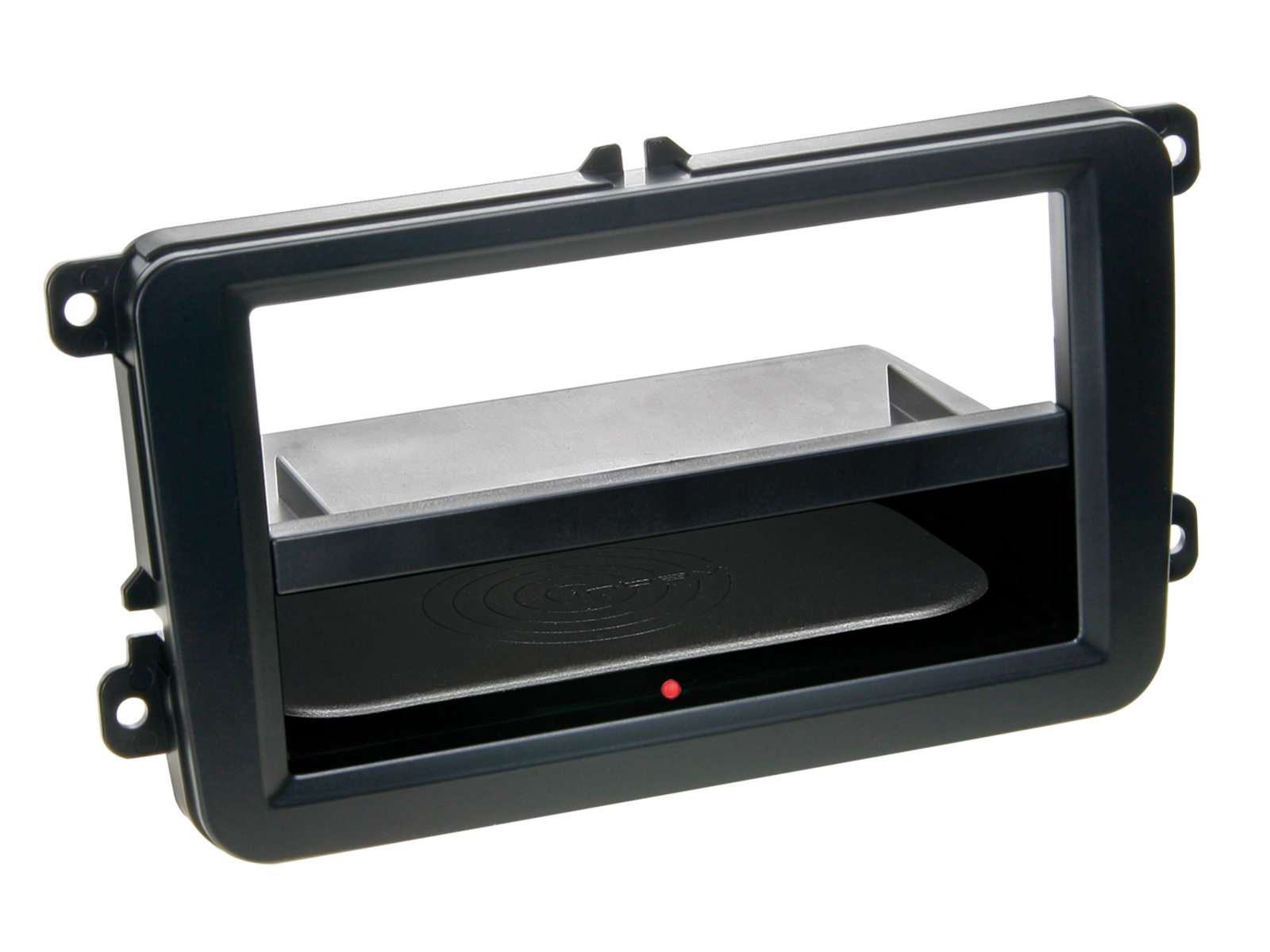 2-DIN Radioblende INBAY® Seat/Skoda/VW schwarz