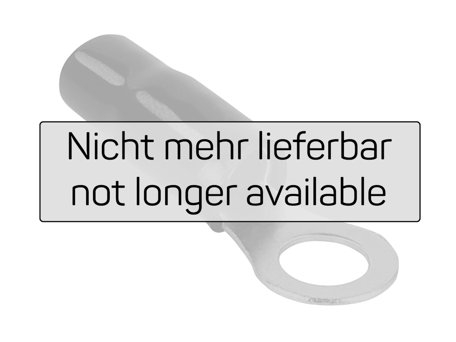 Ringösen 50 mm² > 8,4 mm nicht mehr lieferbar