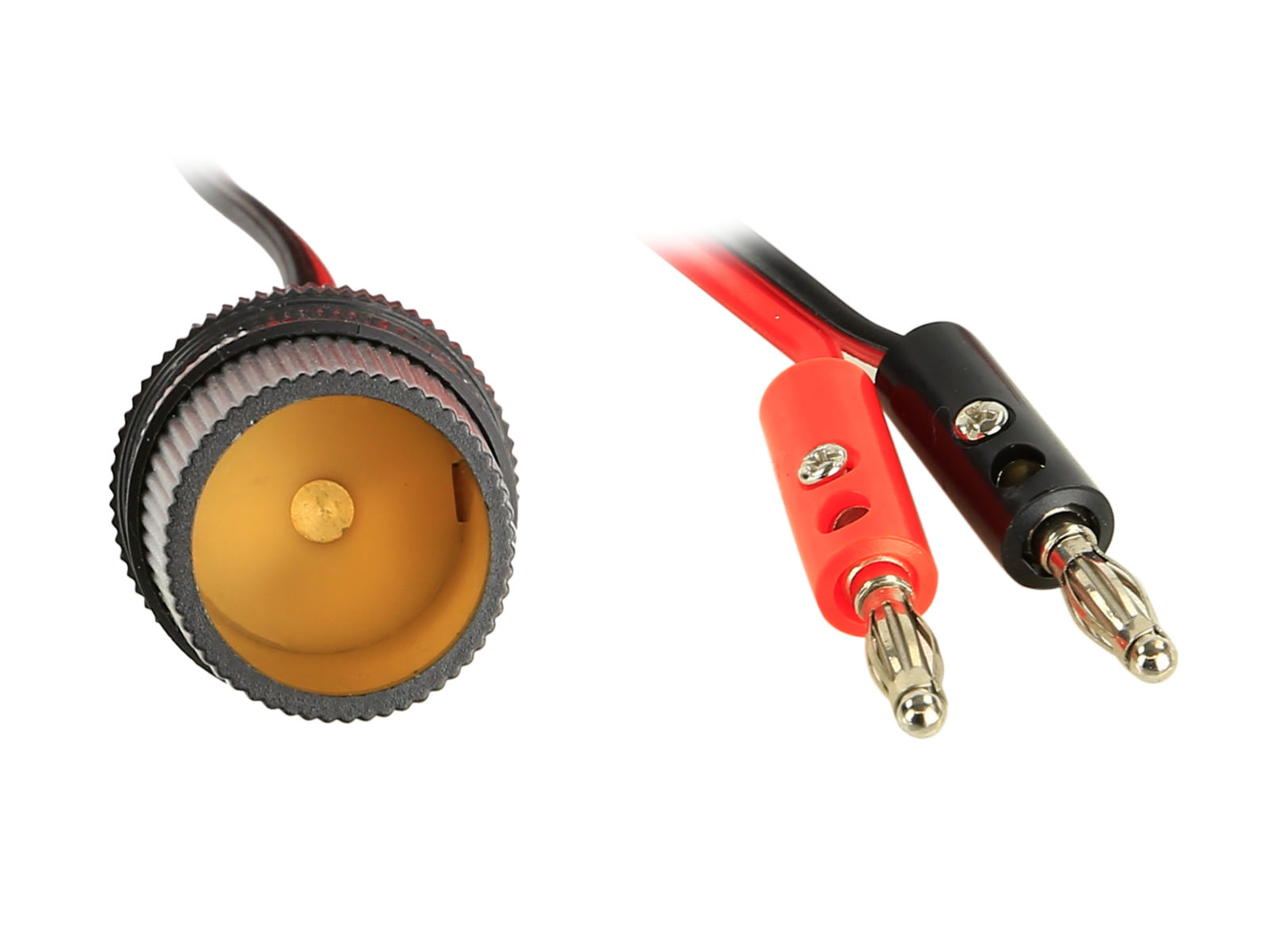 Adapter Zigarettenanzünder Kupplung > Bananenstecker