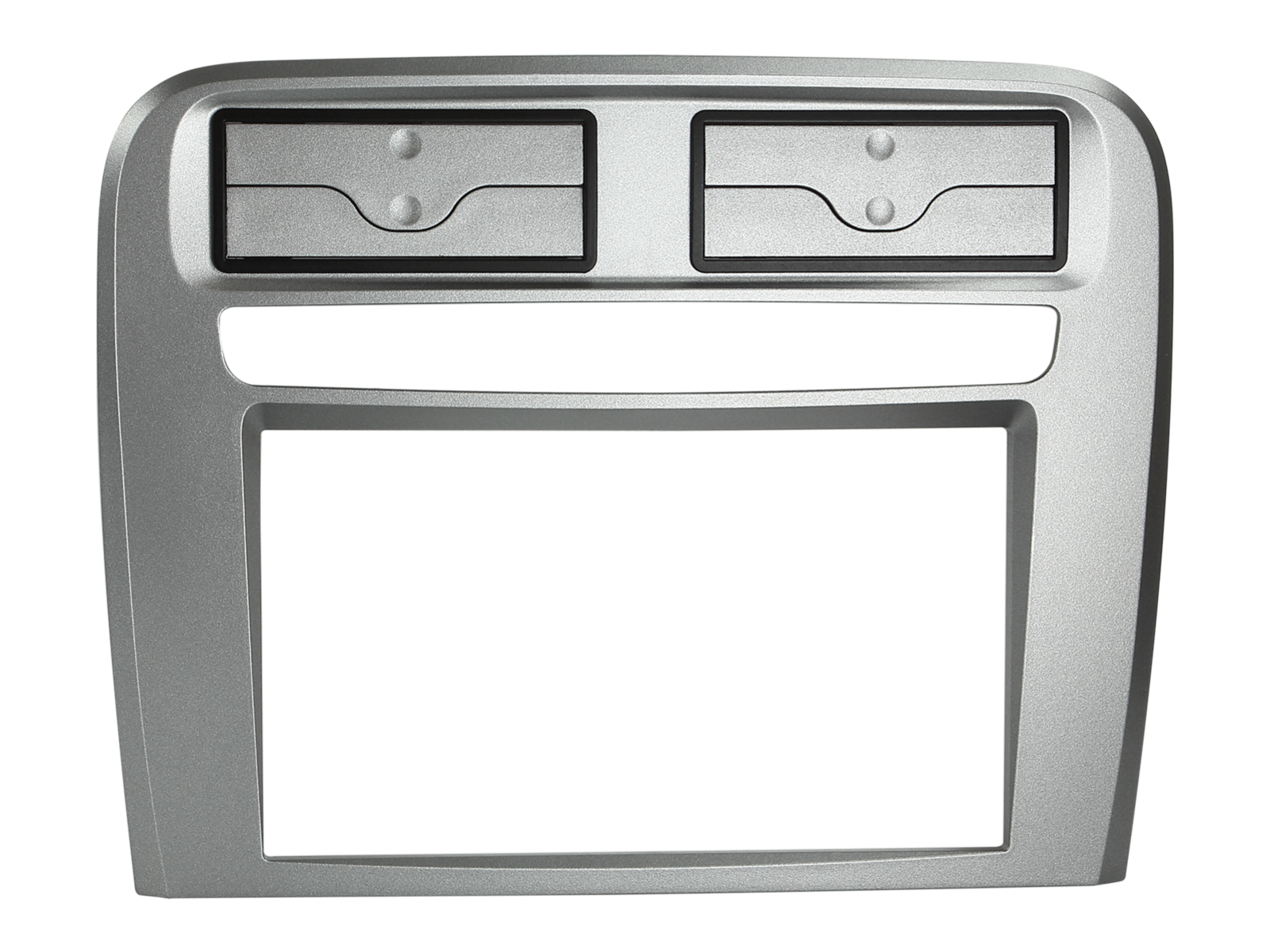 2-DIN Radioblende Fiat Grande Punto 2005-2010 anthrazit