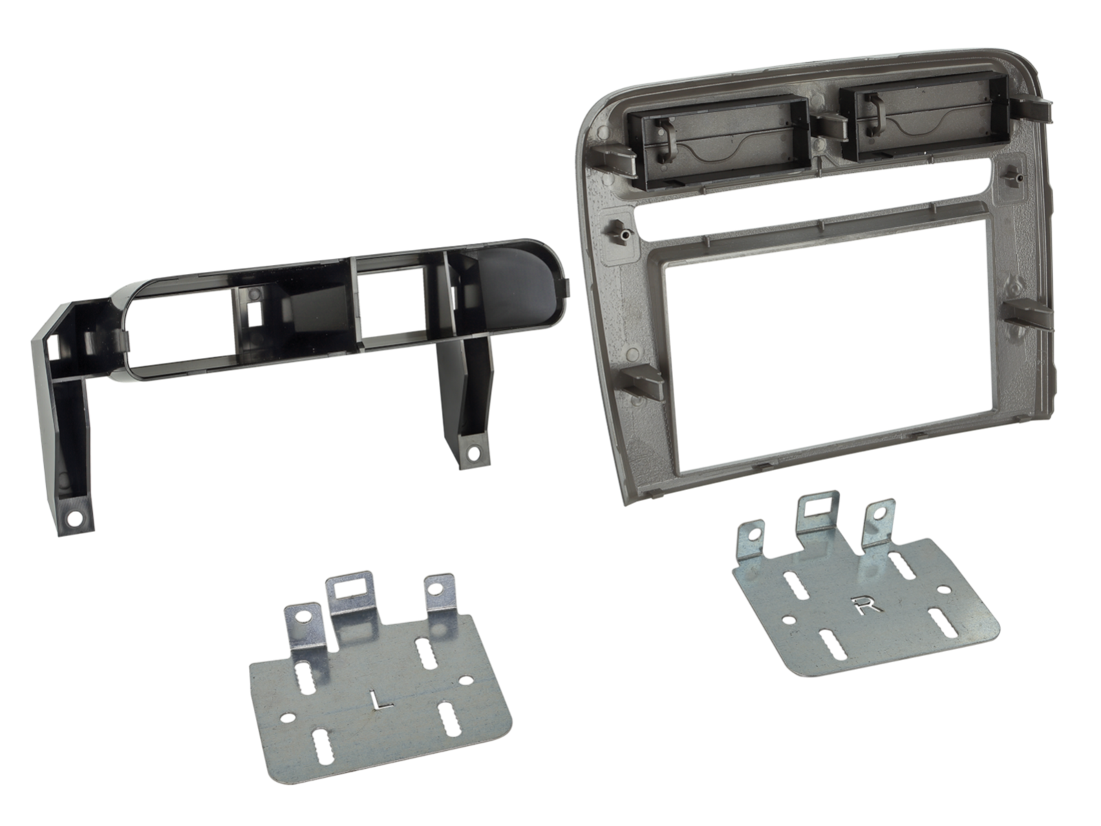 2-DIN Radioblende Fiat Grande Punto 2005-2010 anthrazit