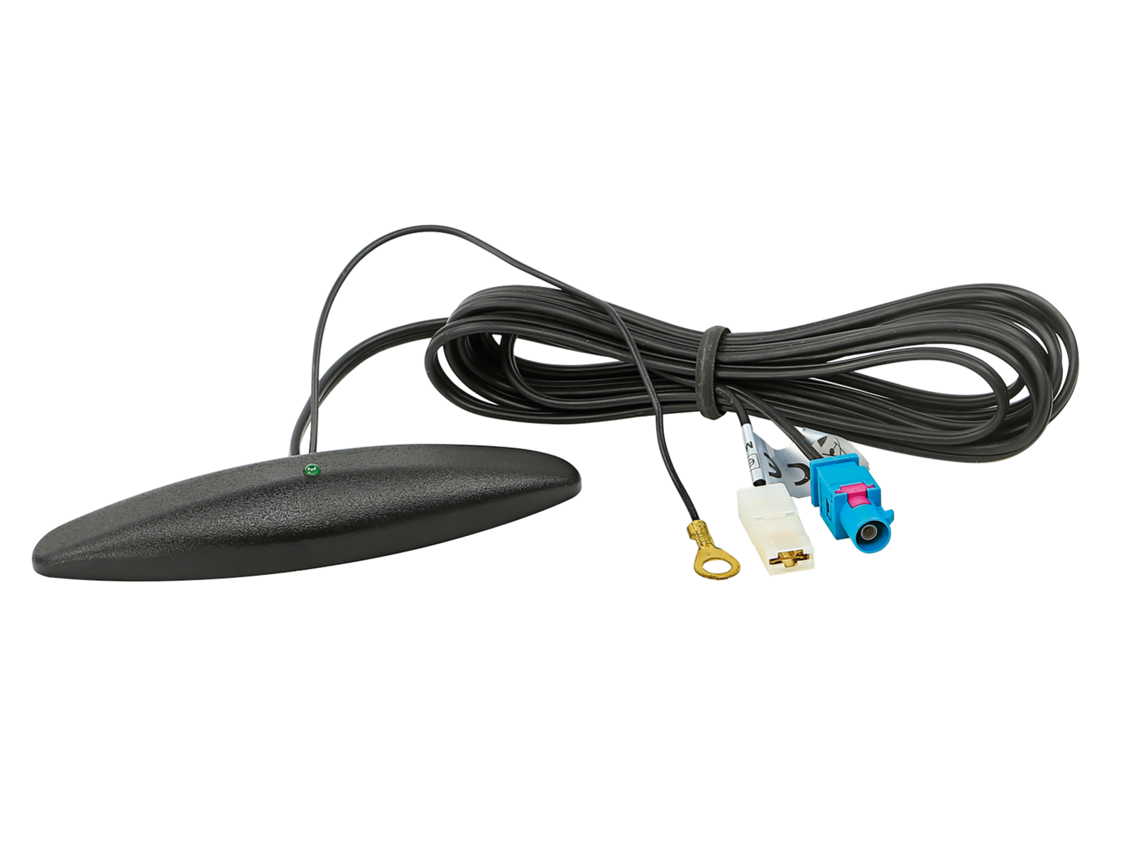 Glasklebeantenne AM/FM Fakra Z(m) 12V extern