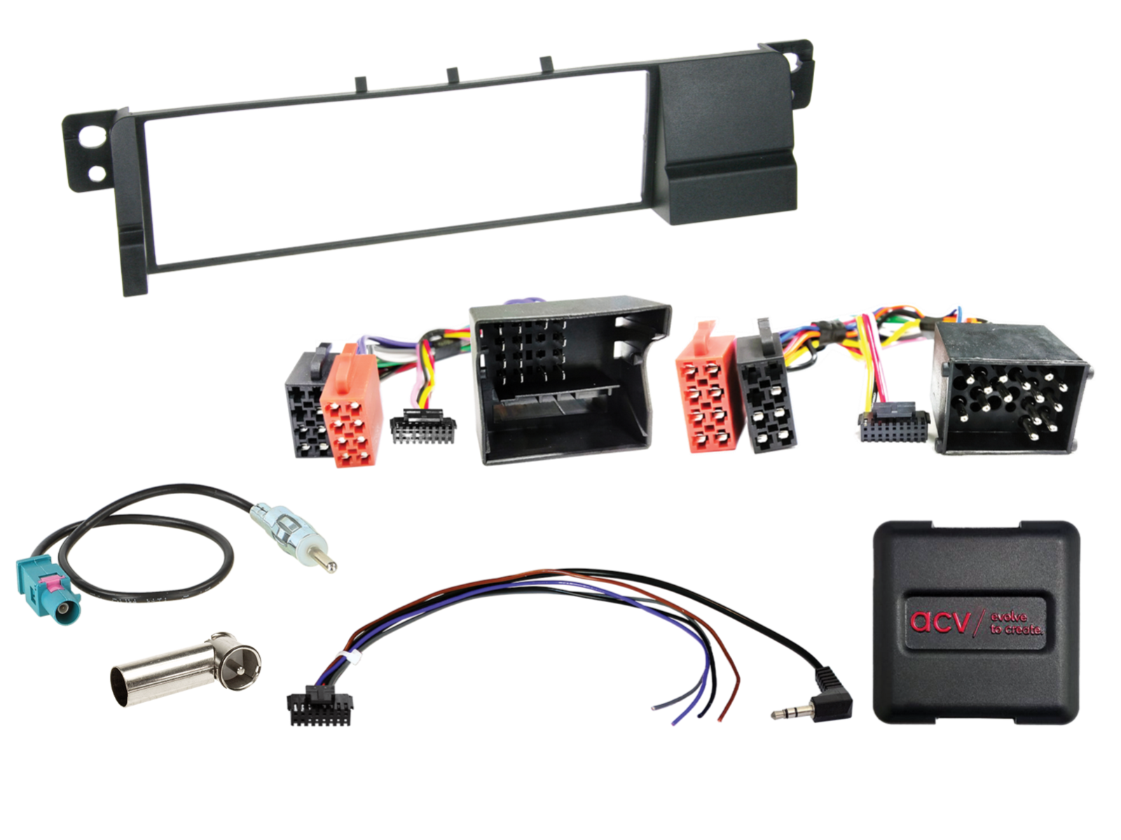 1-DIN Kit BMW 3er(E46) 07/1998-02/2007 LFB/Antenne