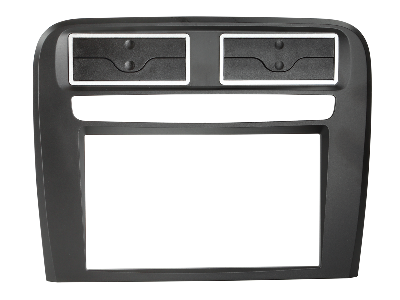 2-DIN Radioblende Fiat Grande Punto 2005-2010 schwarz