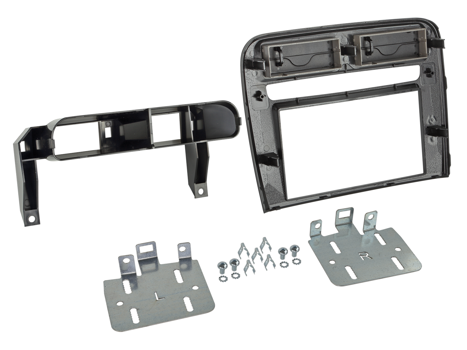 2-DIN Radioblende Fiat Grande Punto 2005-2010 schwarz