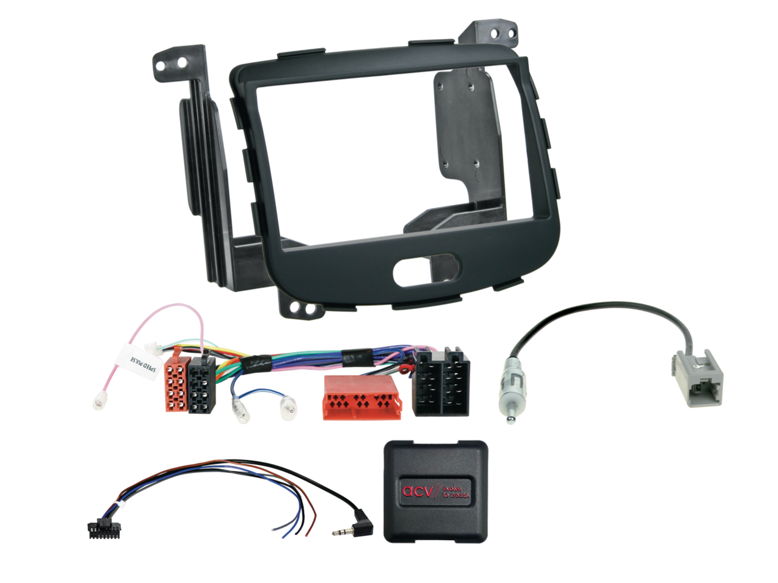 2-DIN Kit Hyundai i10(PA) 10/2008-10/2013 LFB/Antenne
