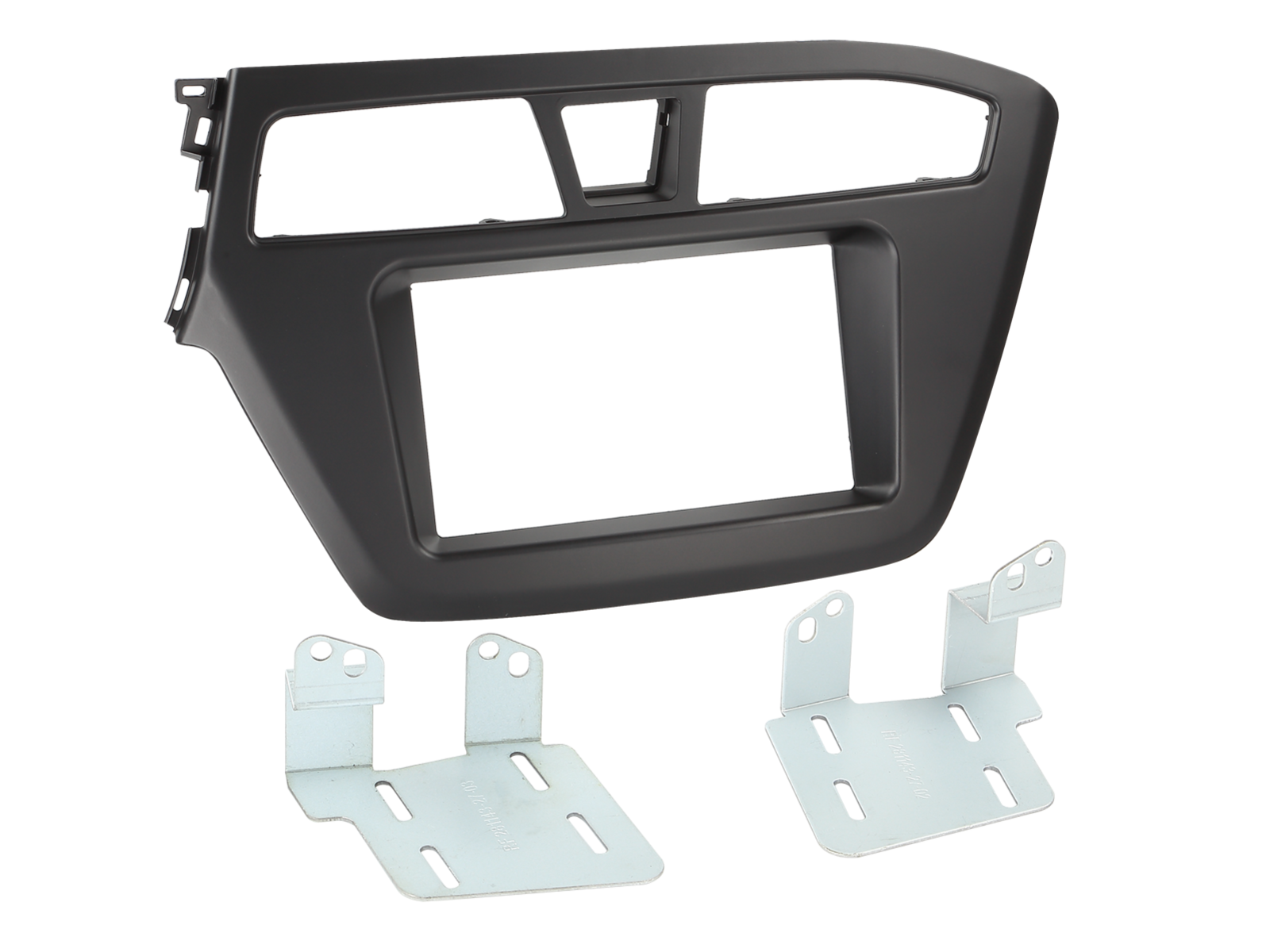 2-DIN Radioblende Hyundai I20 12/2014-09/2020 schwarz