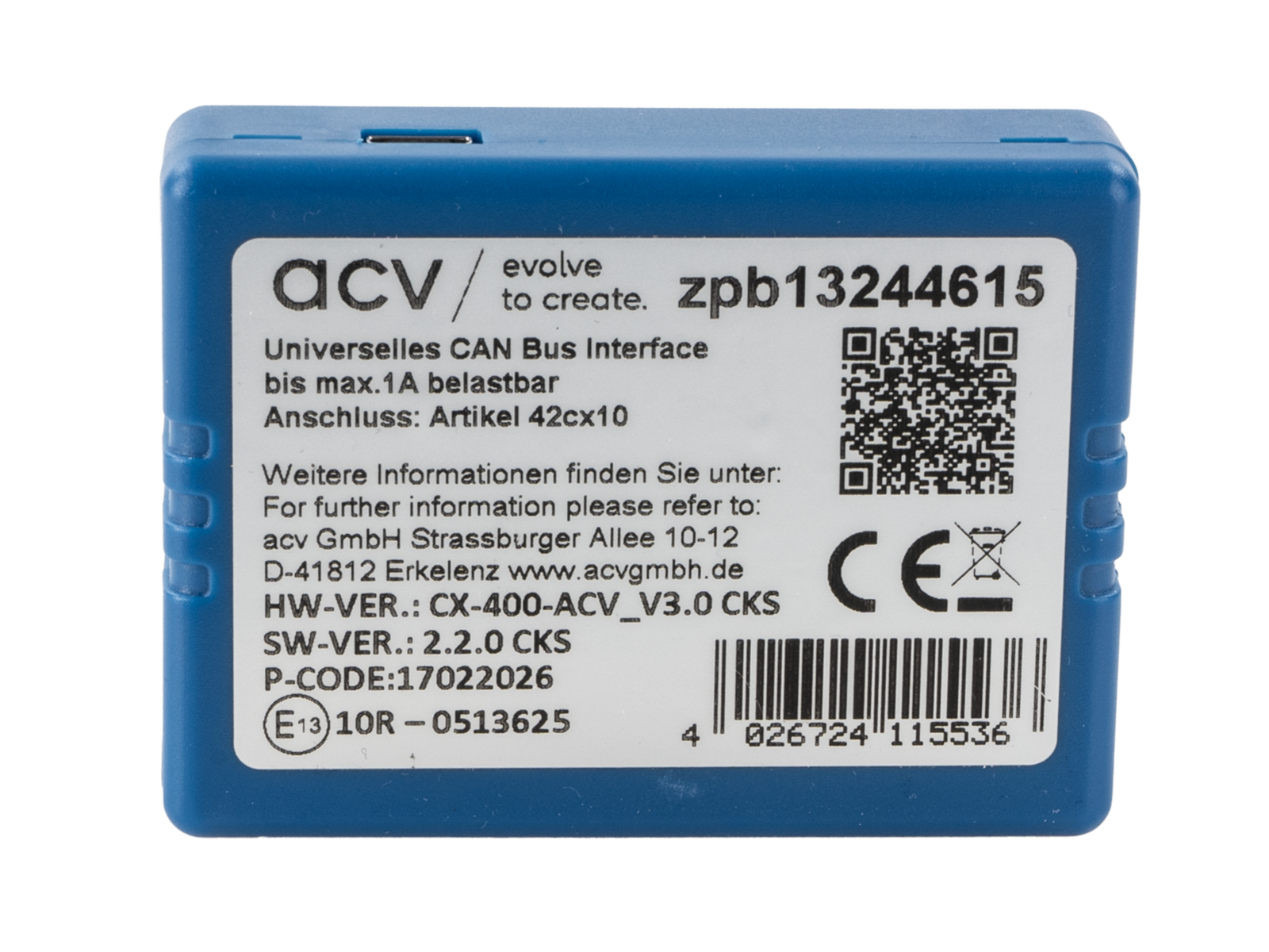 CAN-Bus Adapter diverse Fahrzeuge universal Kabelbaum
