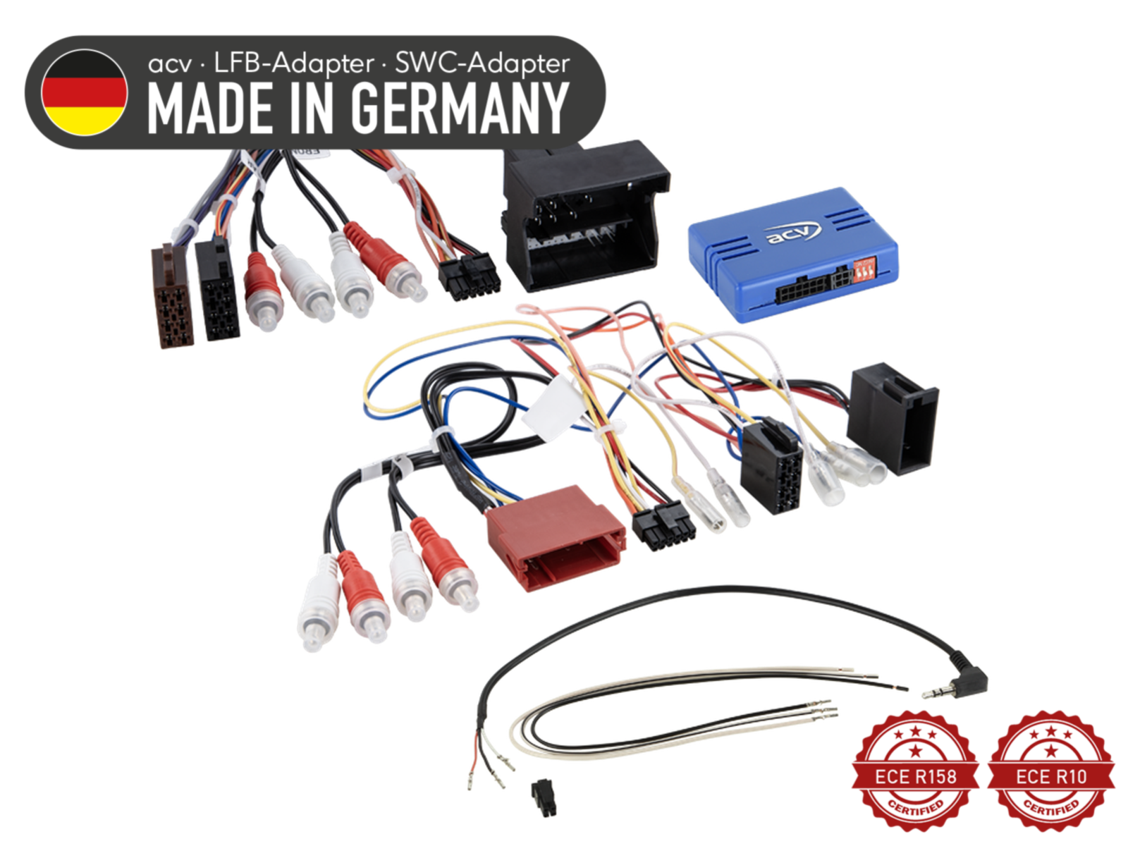 LFB Audi Fahrzeuge/Seat Exeo ISO/Quadlock Amp >Cinch lose