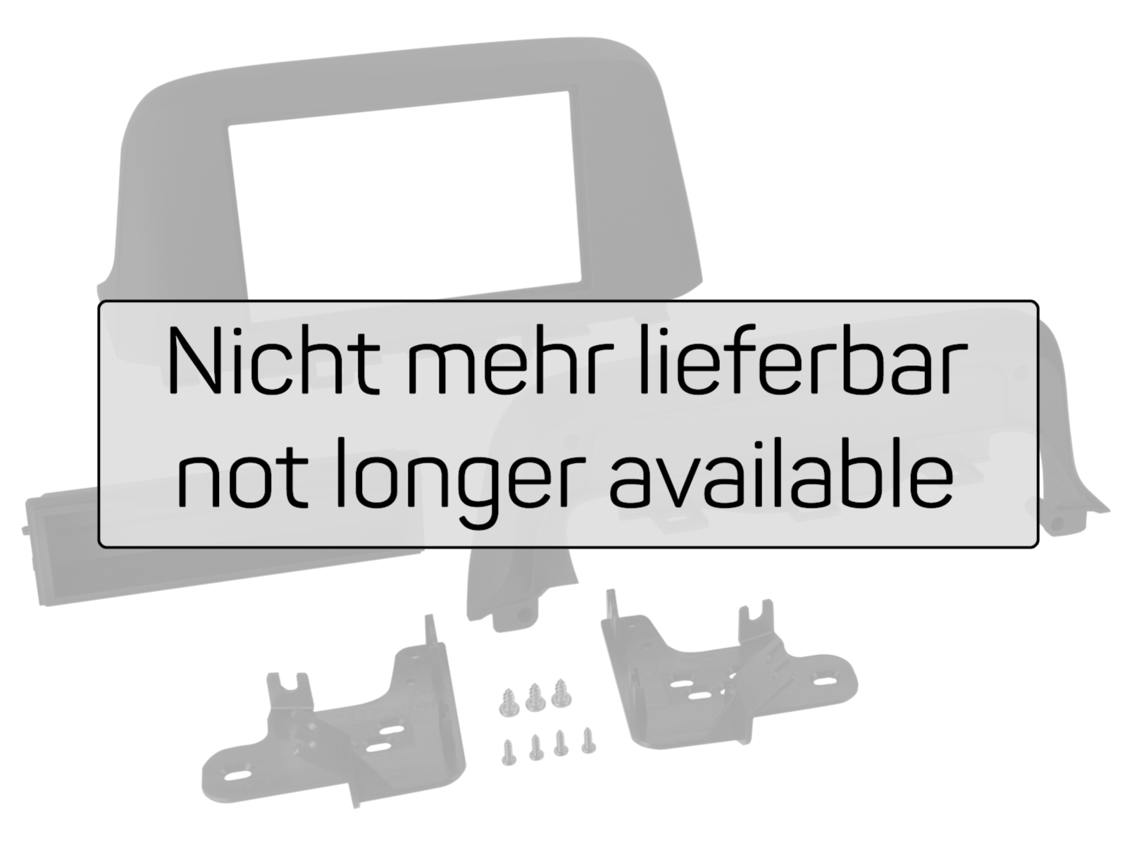 2-DIN Radioblende mit Fach Hyundai nicht mehr lieferbar