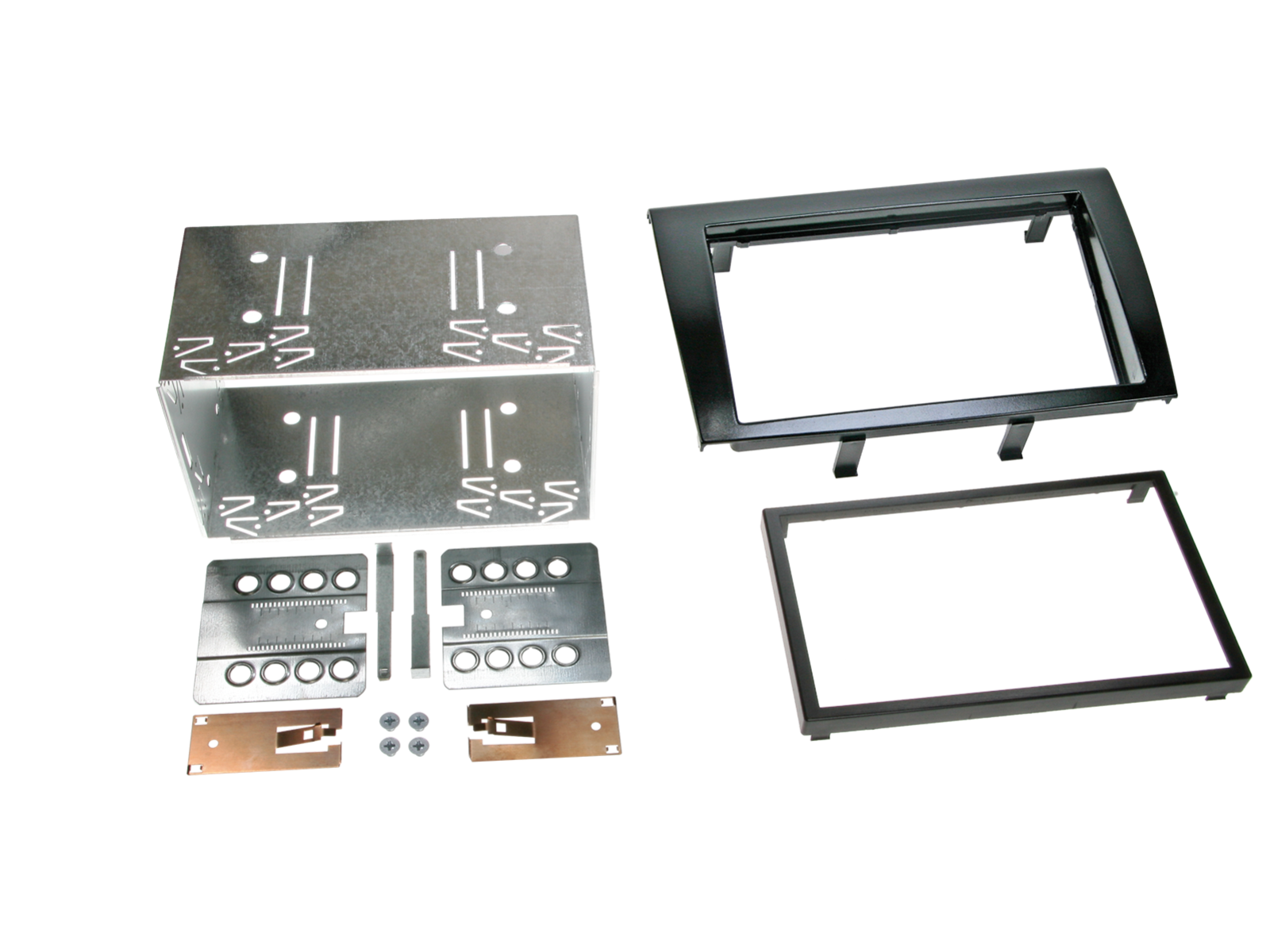 2-DIN RB Fiat Bravo 2007 > Klavierlack / schwarz