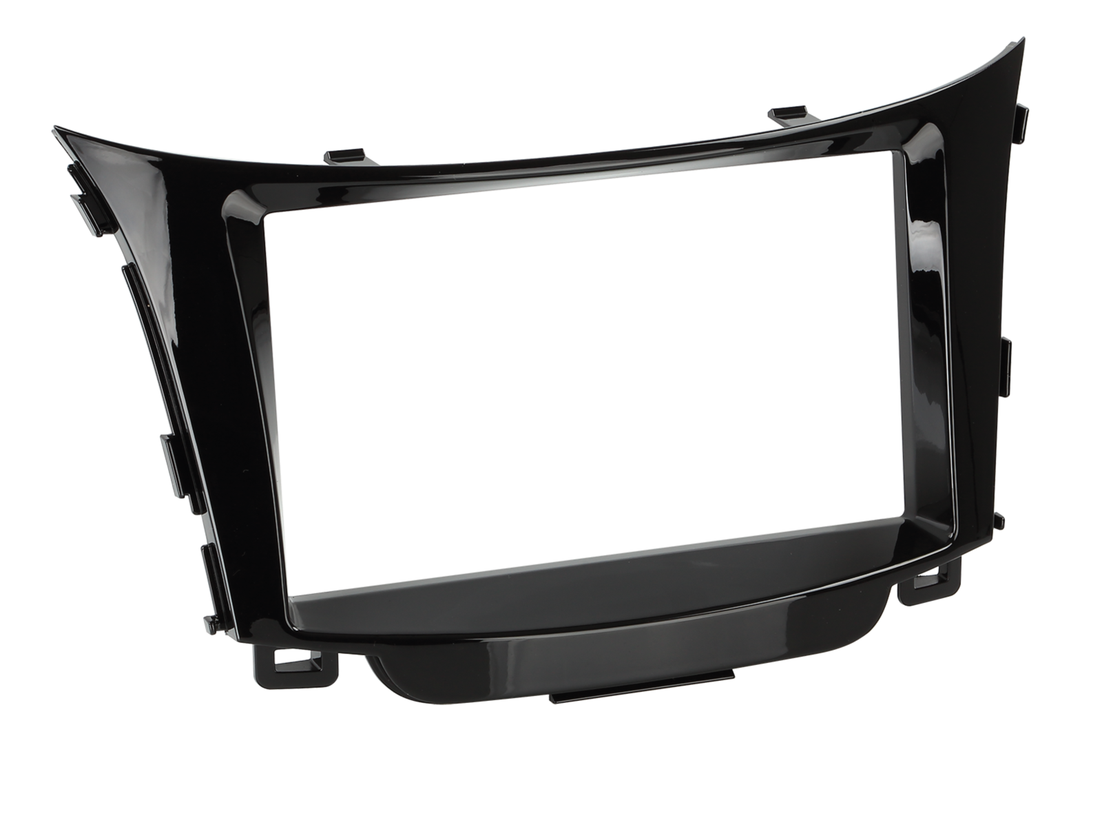 2-DIN Radioblende Hyundai i30(GD/GDH) 2012-2017 Klavierlack