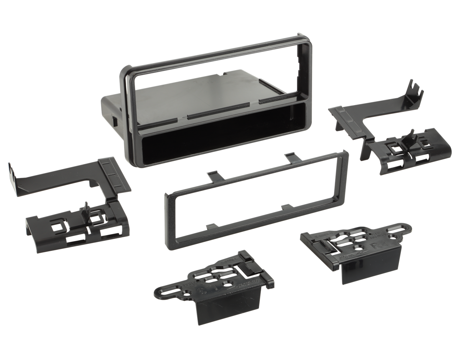 1-DIN Radioblende Toyota Hilux(N25) 2005-2011 schwarz