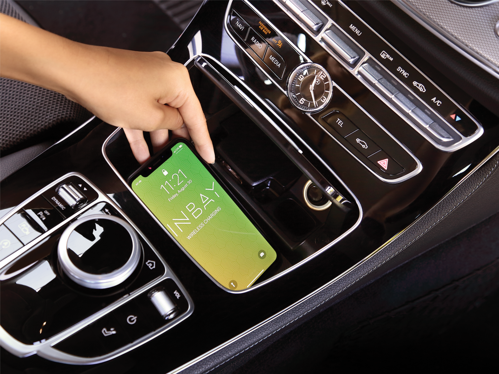 INBAY® Ablage Mercedes C/CLS/E/EQV/GLC/V Klasse 10W