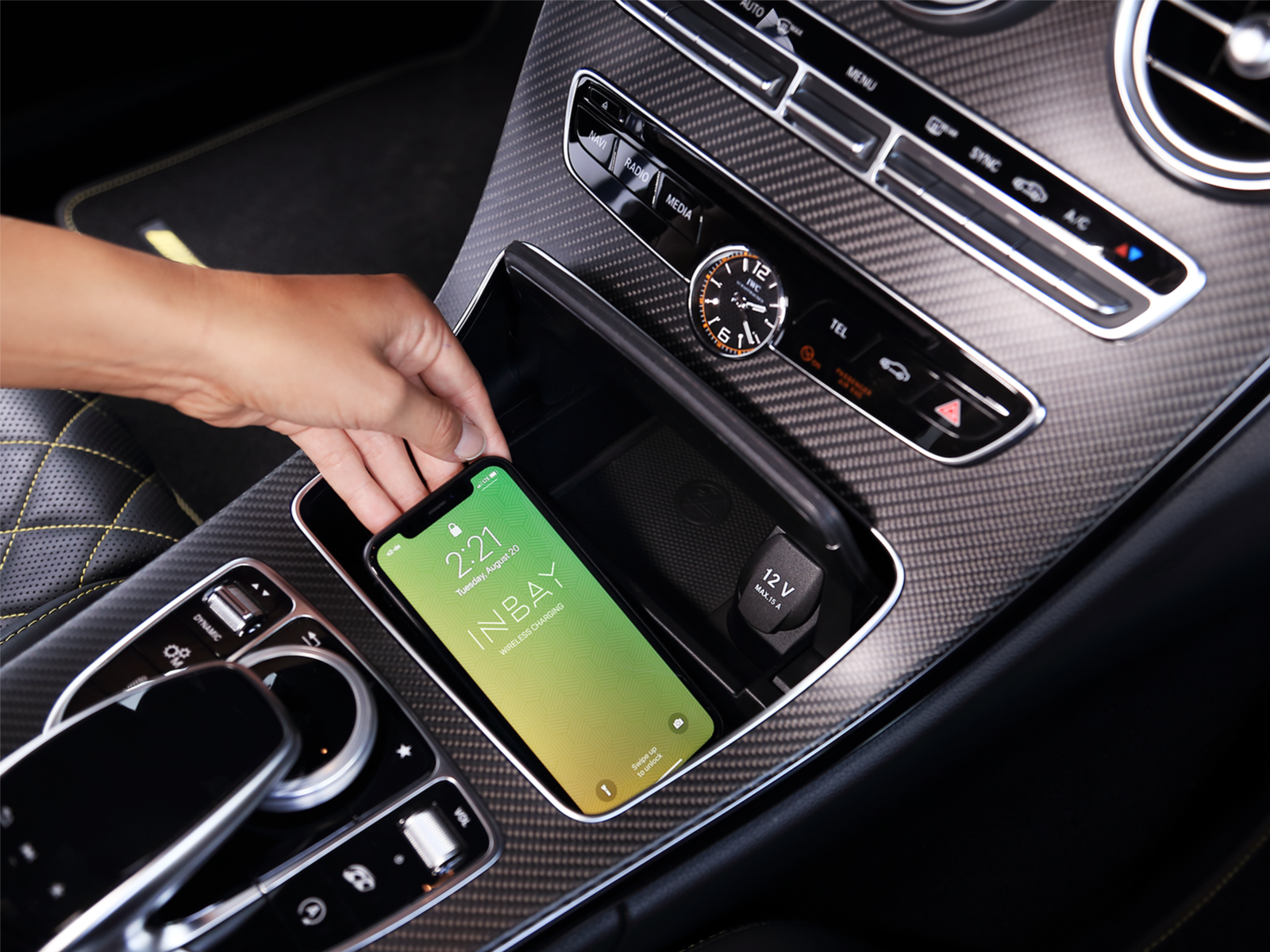 INBAY® Ablage Mercedes C/CLS/E/EQV/GLC/V Klasse 10W