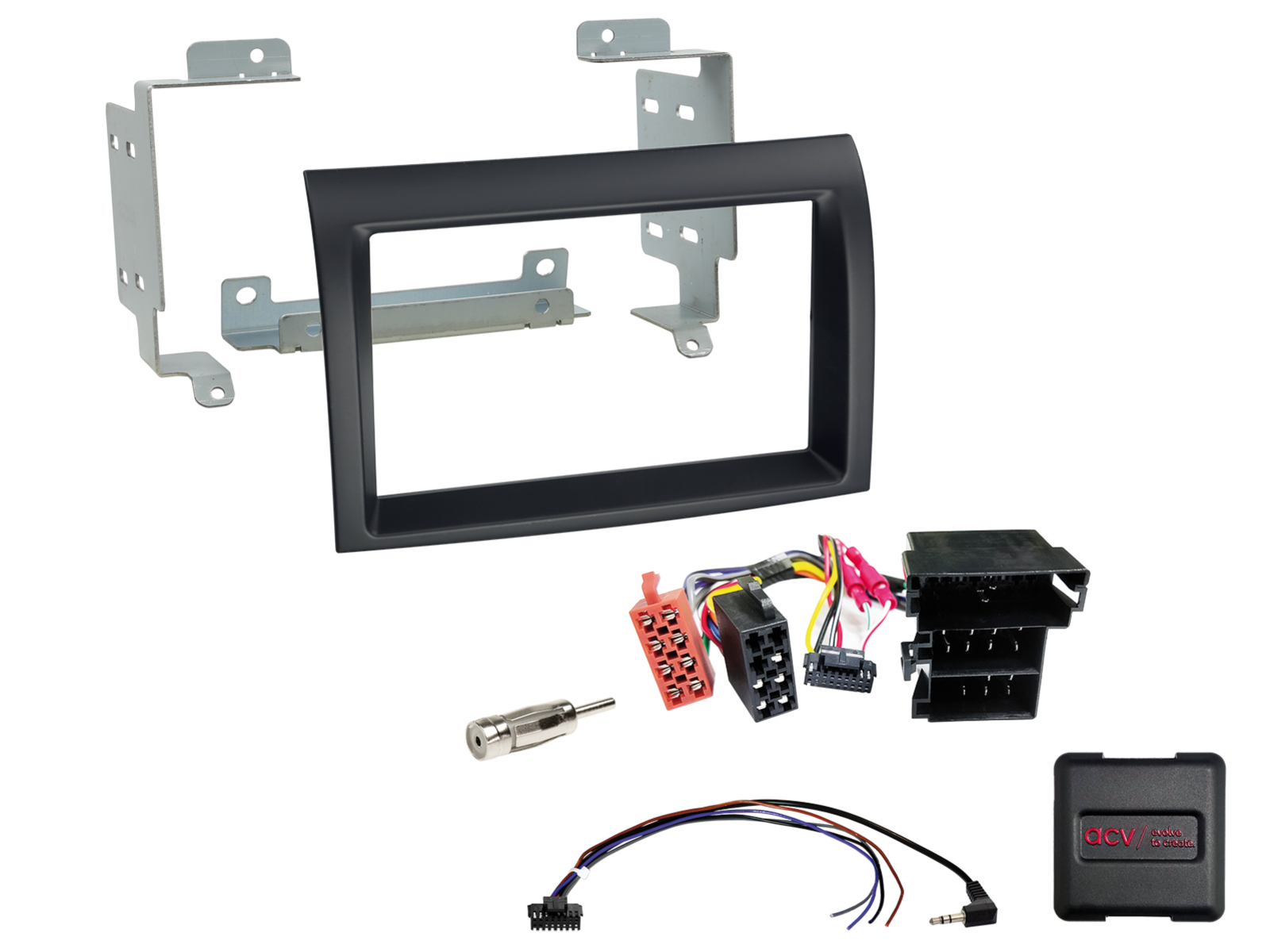 2-DIN Kit Citroen/Fiat/Opel/Peugeot Radiovorbereitung LFB