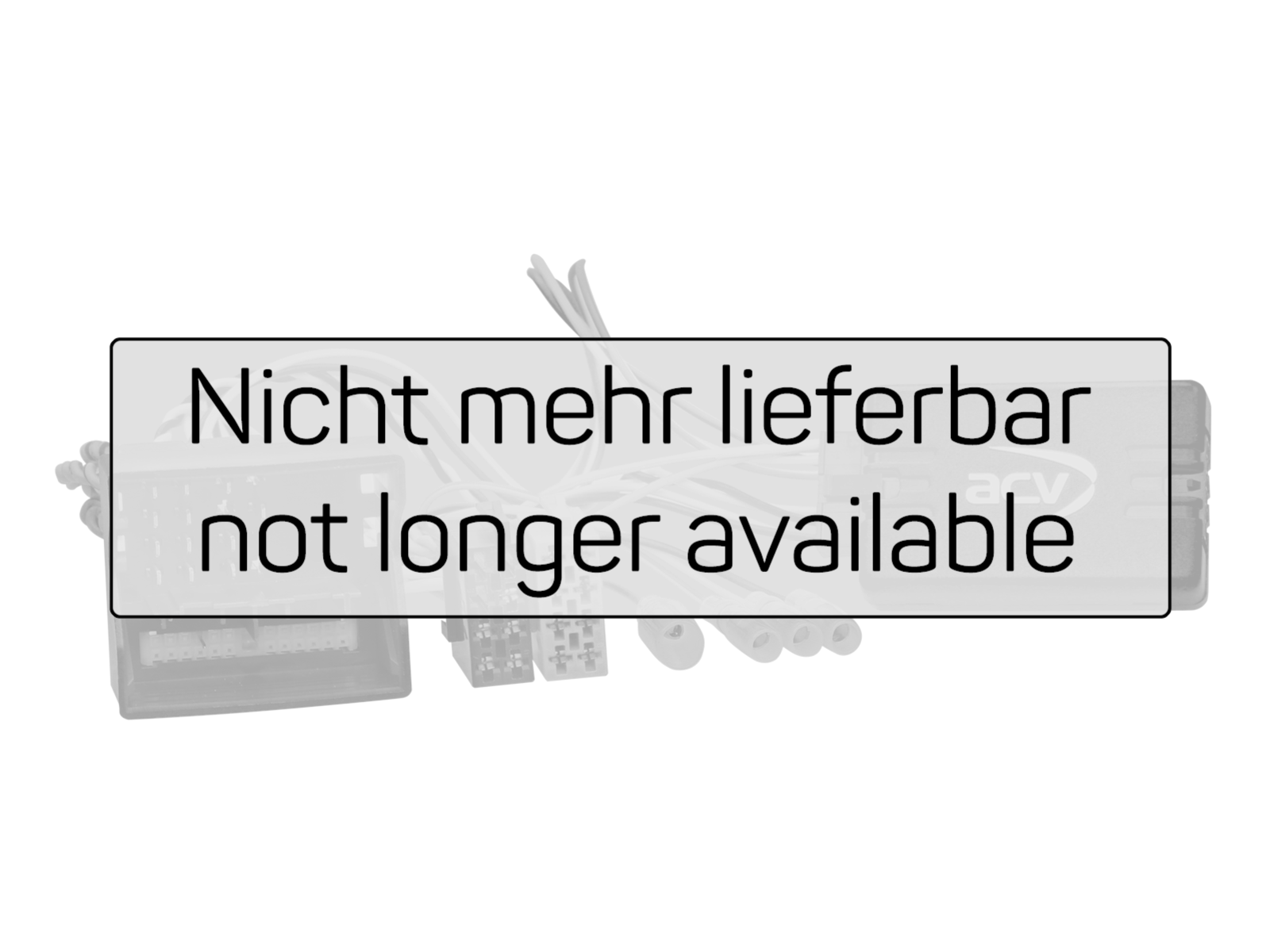 LFB Porsche Cayenne 2007-2010 40Pin nicht mehr lieferbar
