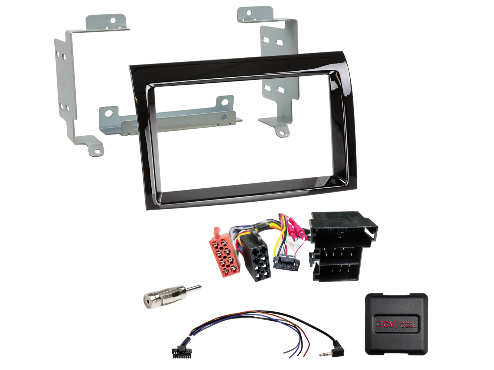 2-DIN Kit Citroen/Fiat/Opel/Peugeot Radiovorbereitung LFB
