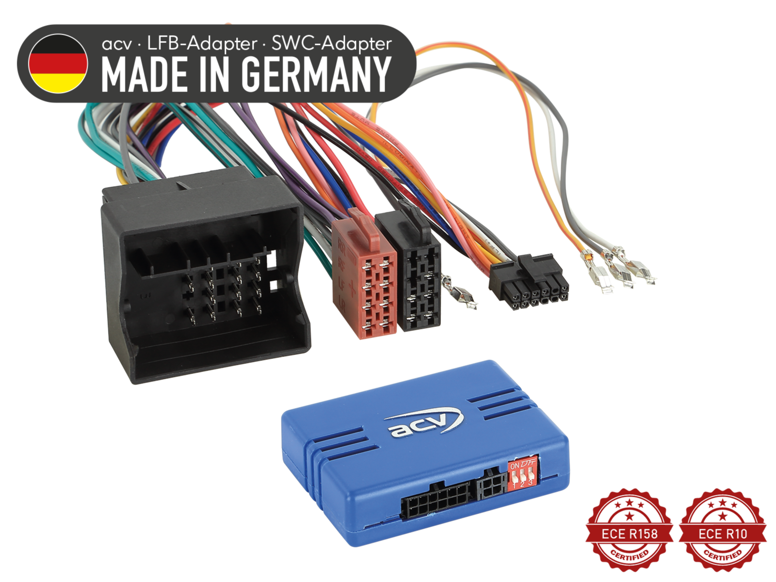 2-DIN Kit mit Fach VW T5 2003-2015/Touareg 2003-2010 LFB